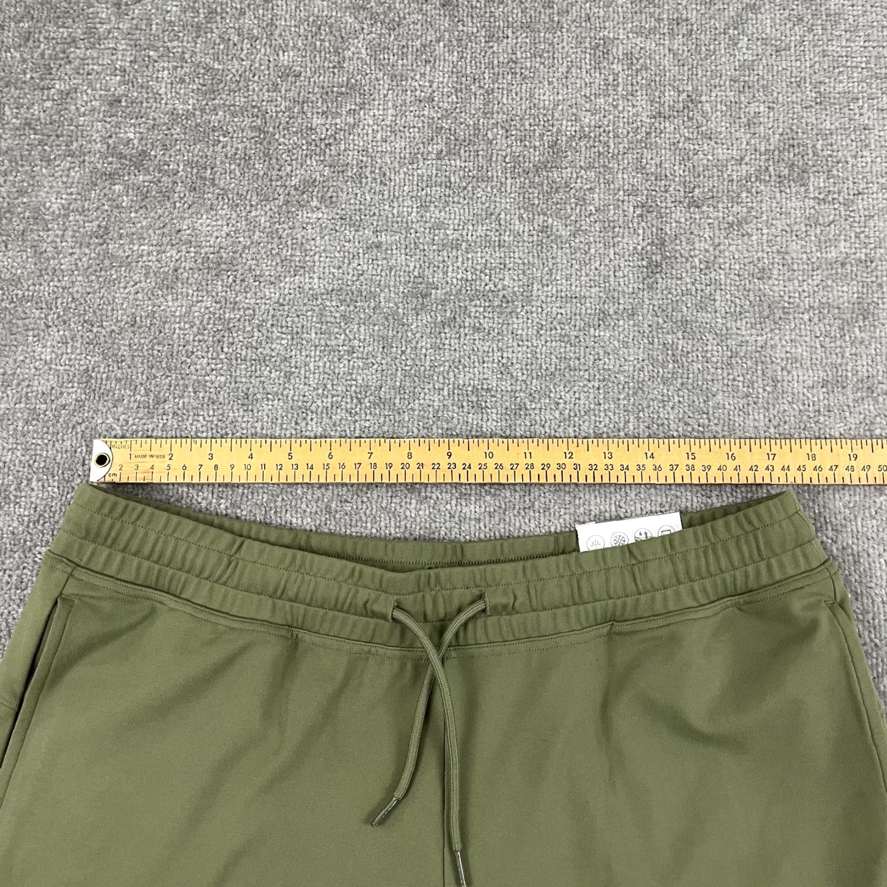 Vintage Gilly Hicks Athletic Shorts Mens XL 7" Green Cargo Pockets Drawstring Easy Care Breathable Lightweight Size US 36 / EU 52 - 5 Thumbnail