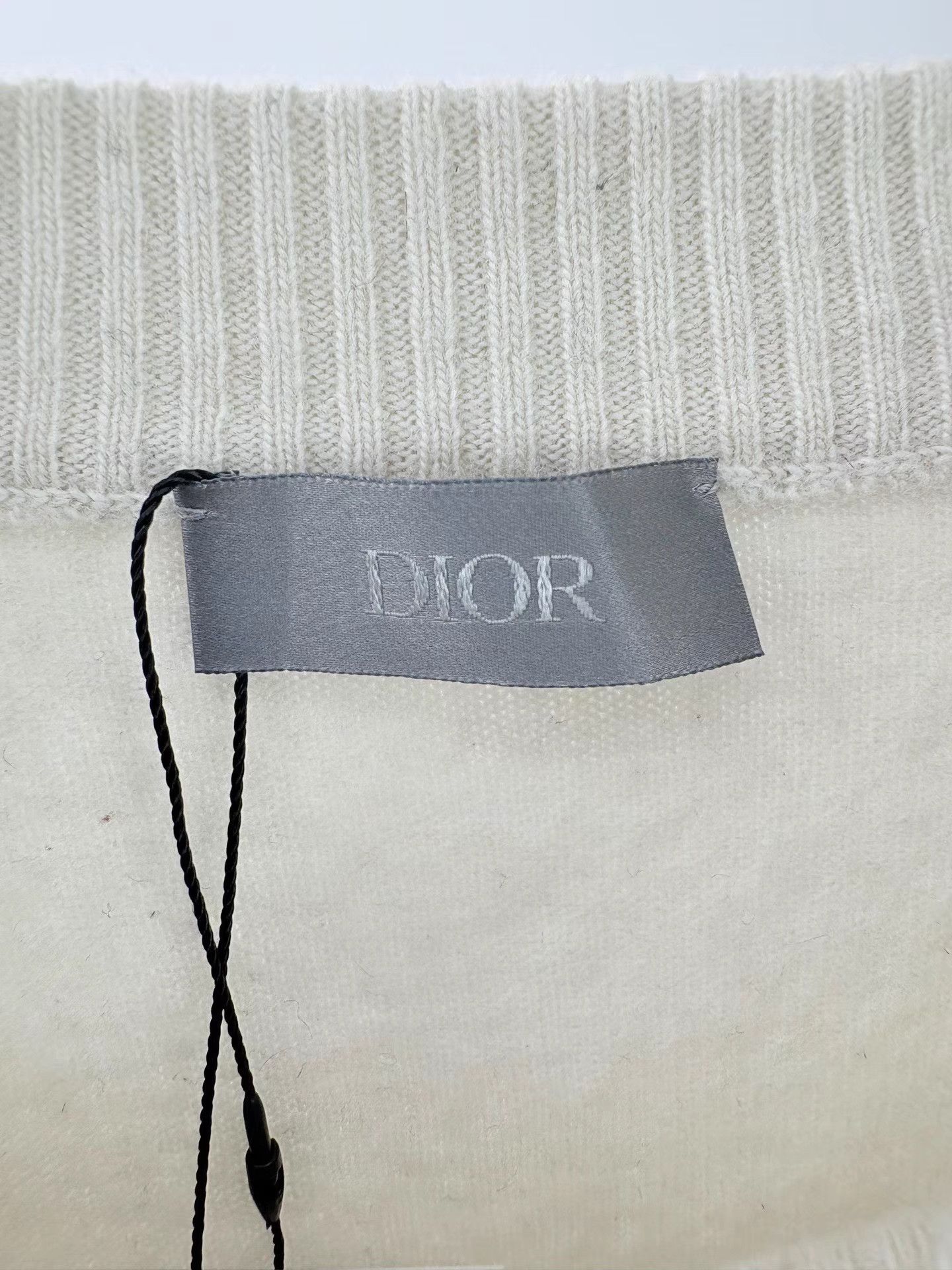 Dior DIOR New Logo Embroidered Wool Knit Sweater K1 Size US XL / EU 56 / 4 - 3 Thumbnail