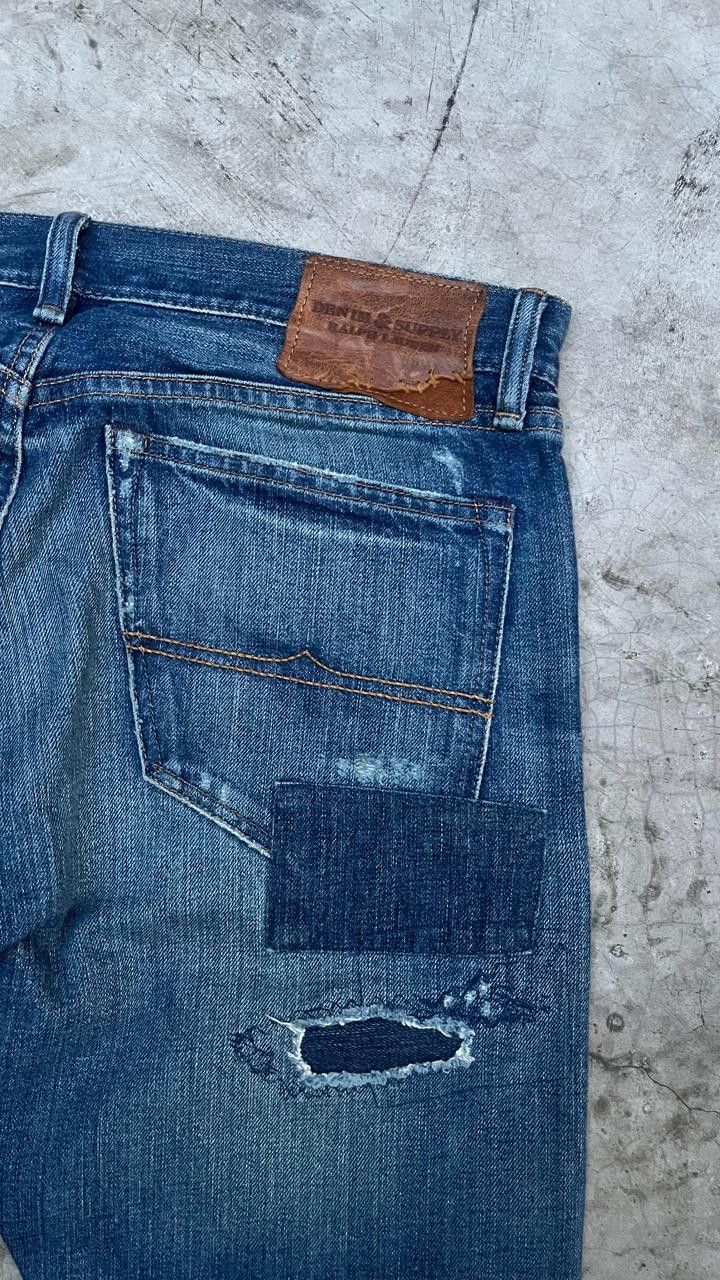 Denim & Supply Ralph Lauren Denim & Supply Ralph Lauren Patchwork Denim Pants Size US 32 / EU 48 - 7 Thumbnail