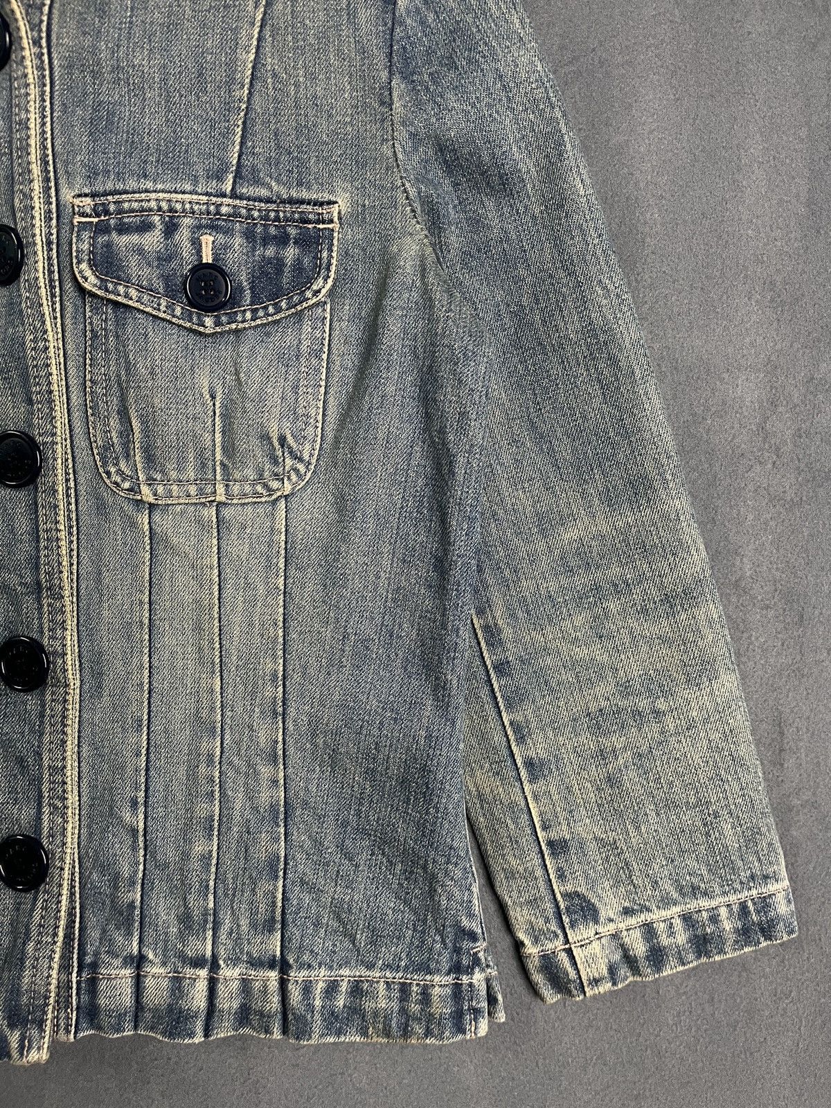 Marc Jacobs Marc Jacobs Denim Trucker Jacket Size S / US 4 / IT 40 - 5 Thumbnail