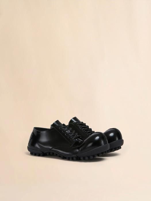 Marni o1w1db10326 Leather Derby Shoes in Black Size US 8 / EU 41 - 1 Thumbnail