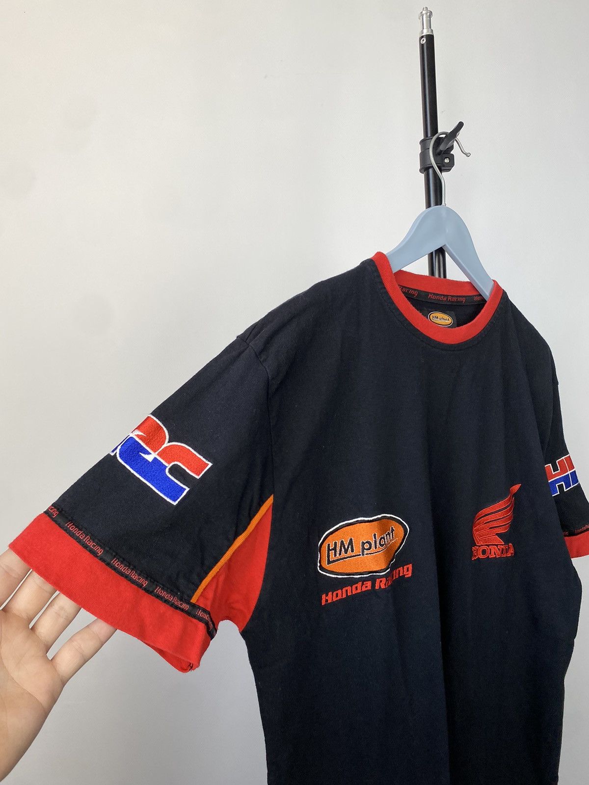 Honda × Vintage Vintage Honda Racing F1 Graphic Big logo t-shirt Y2K Size US M / EU 48-50 / 2 - 3 Thumbnail