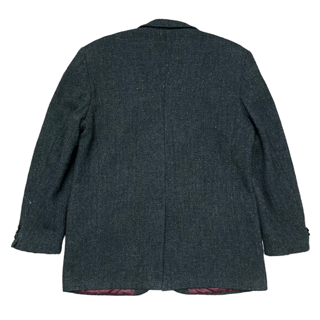 Harris Tweed Vintage Harris Tweed Hand Woven Wool Coat Size US L / EU 52-54 / 3 - 13 Thumbnail