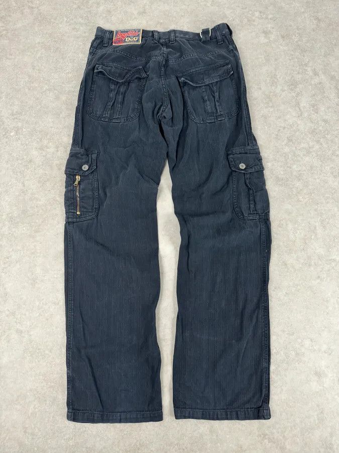 Dolce & Gabbana AW2006 Dolce & Gabbana Navy Multi-Pocket Cargo Pants Size 28" / US 6 / IT 42 - 7 Thumbnail