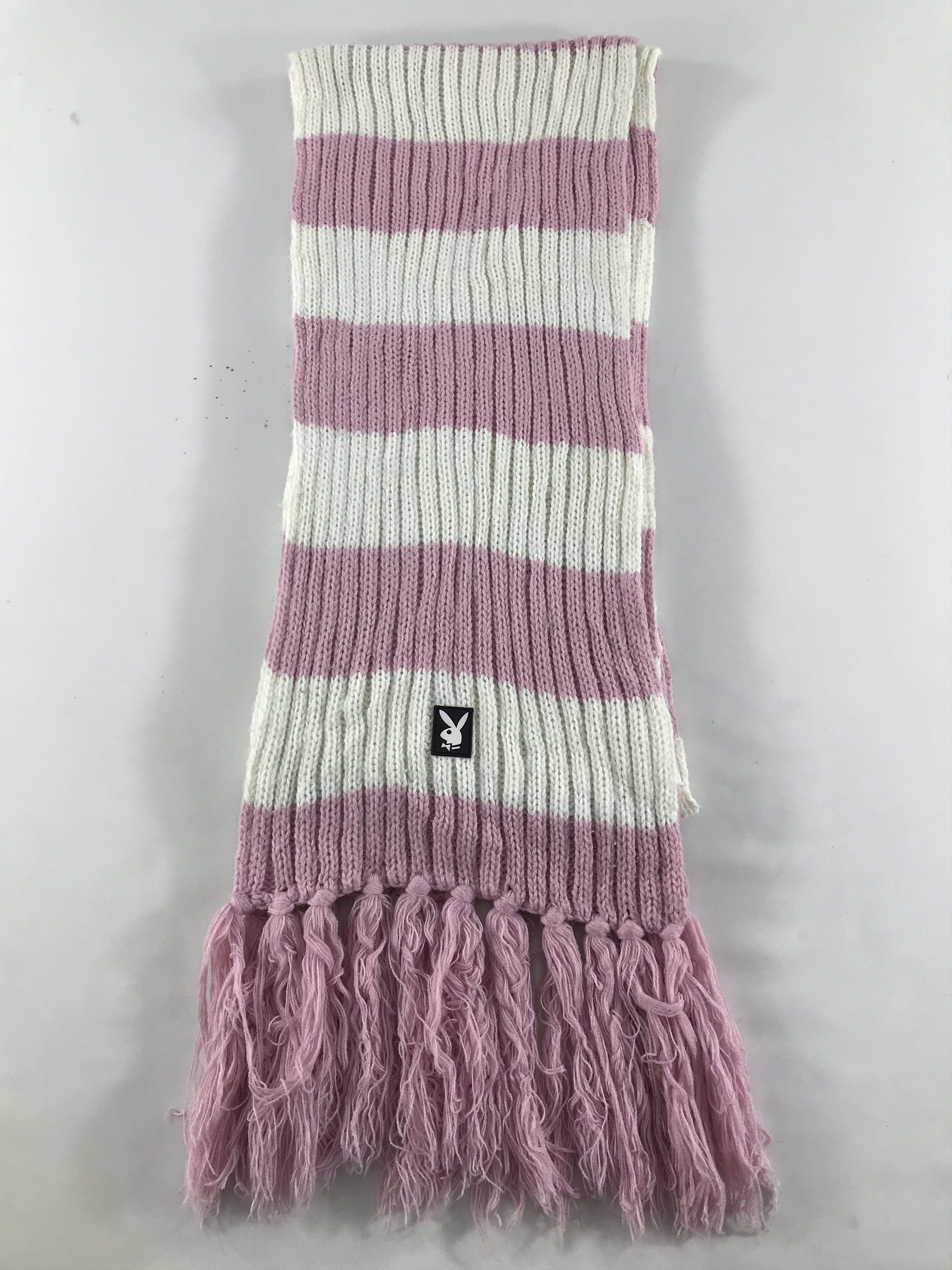 Playboy × Vintage Playboy Scarf / Muffler / Neckwear - WW2392 Size ONE SIZE - 2 Thumbnail