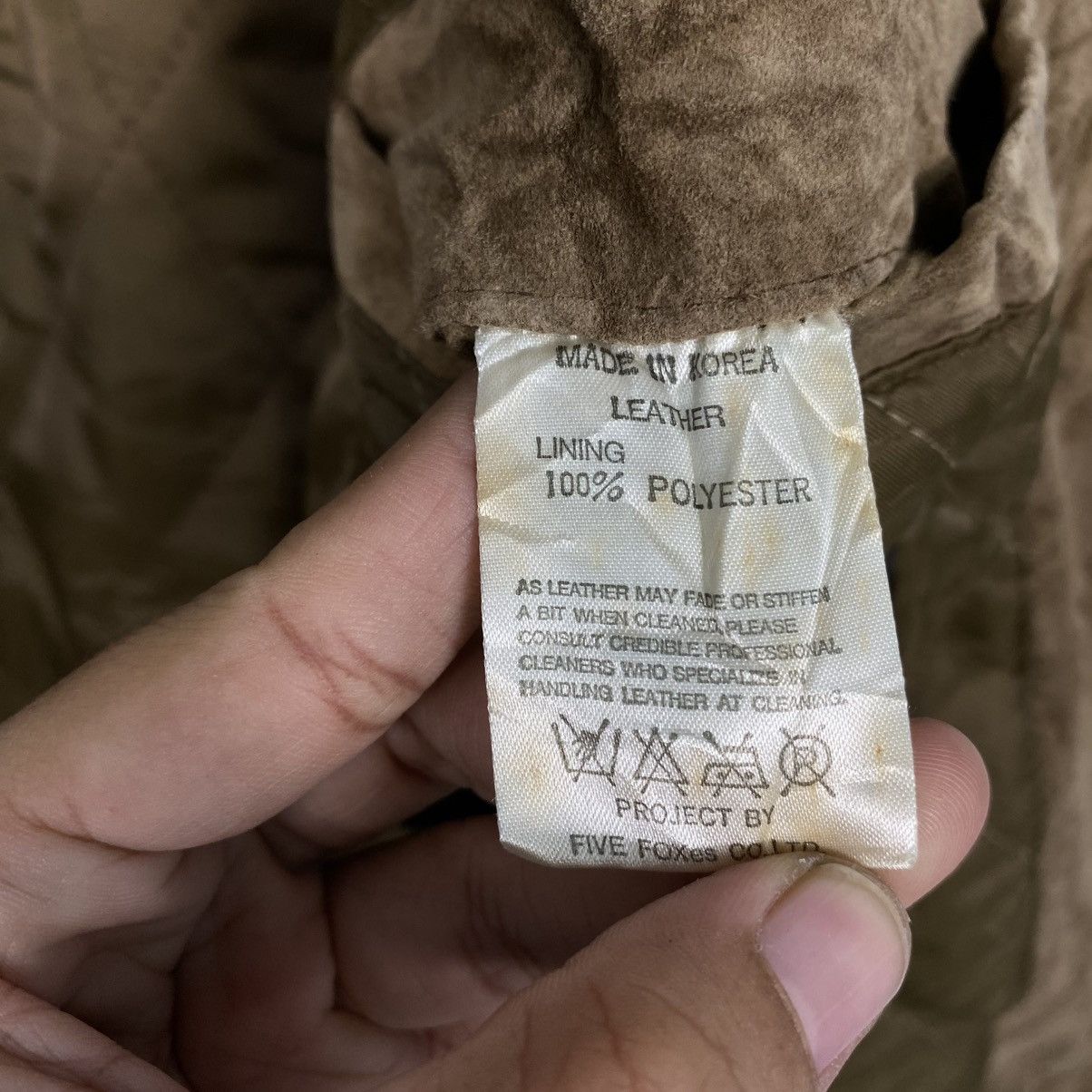 Japanese Brand 📌Vintage Genuine Leather Jacket Comme Ca Ism Big Logo Size US M / EU 48-50 / 2 - 21 Thumbnail