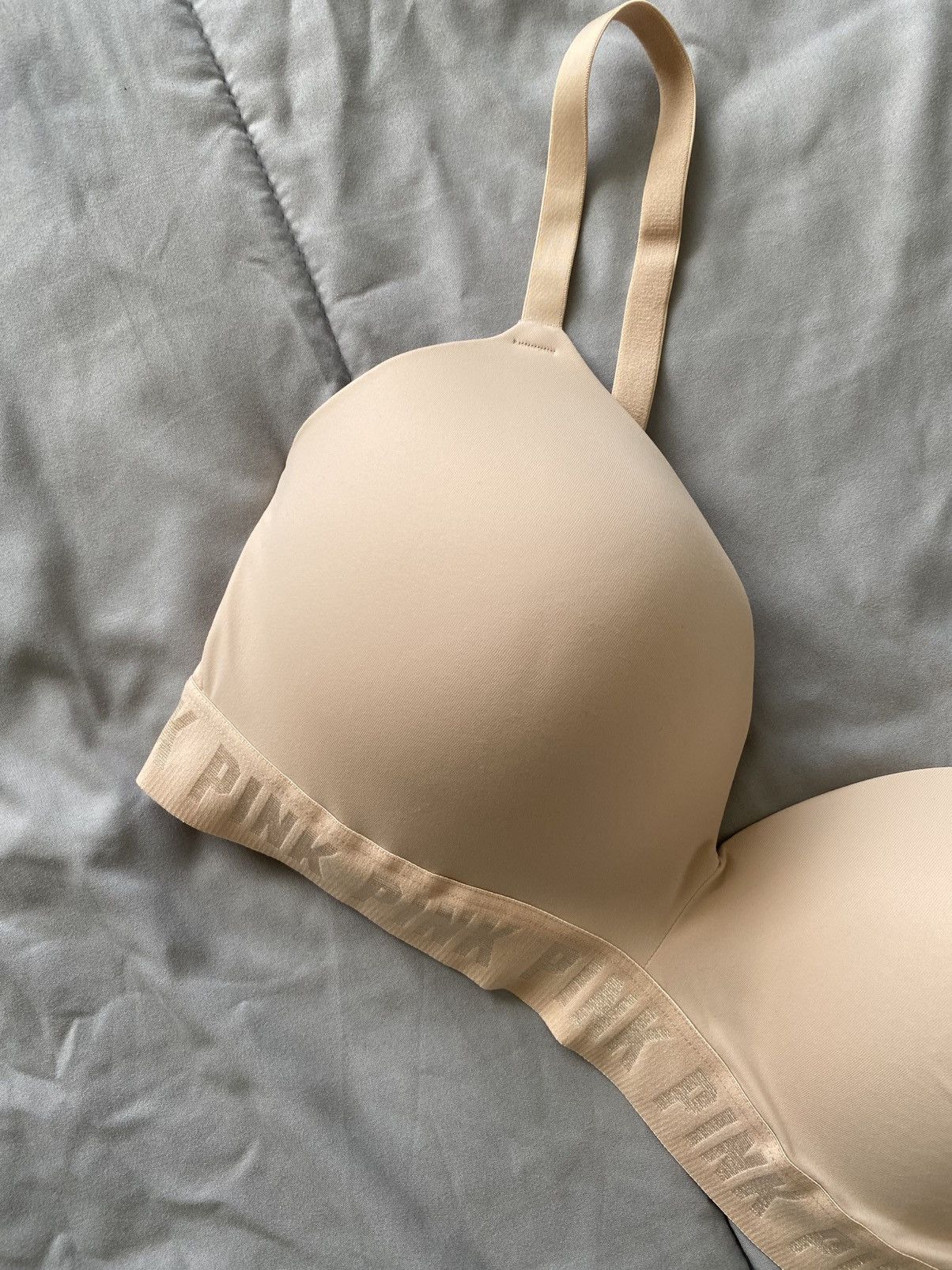 Victoria's Secret Victoria's Secret PINK Wear Lightly Lined Bra Nude 36DD Size ONE SIZE - 3 Thumbnail