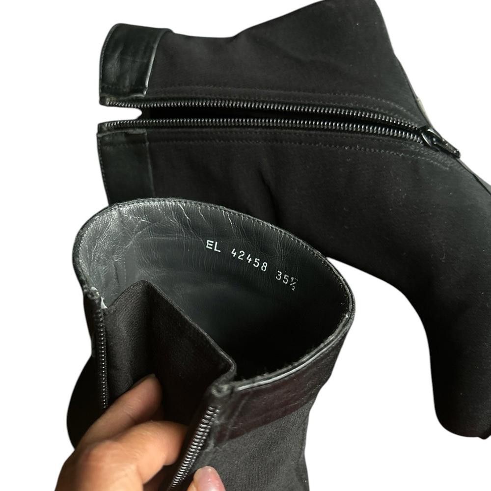 Stuart Weitzman Stuart Weitzman Gore-Tex Black Ankle Boots Size US 5.5 / IT 35.5 - 5 Thumbnail
