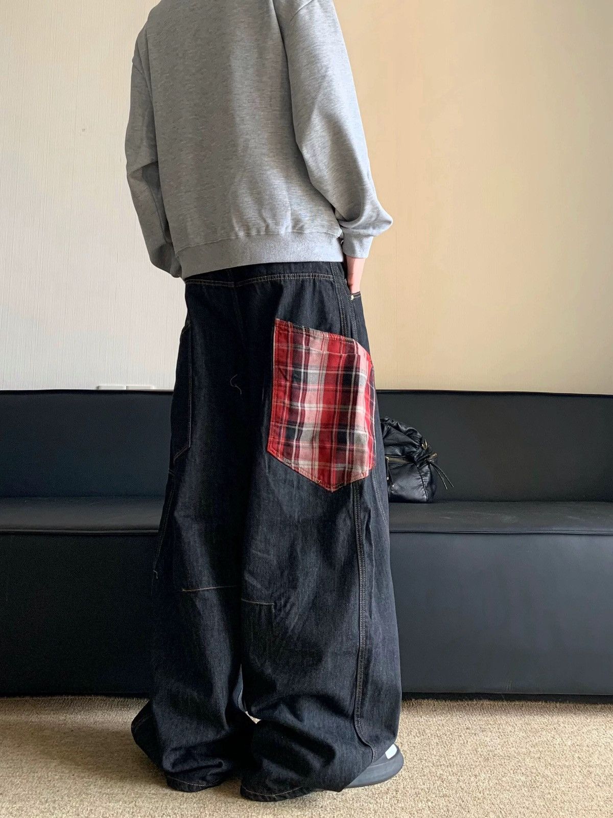 Designer × Vintage Retro punk pants Size US 32 / EU 48 - 2 Thumbnail