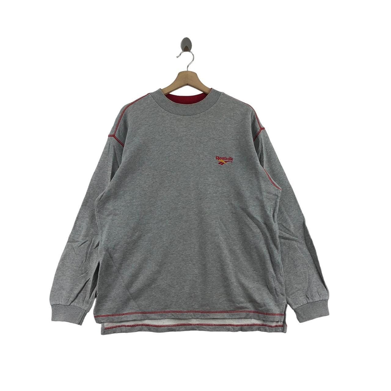 Reebok Vintage REEBOK CLASSIC Embroidered Oversized Sweatshirt Size L / US 10 / IT 46 - 1 Thumbnail