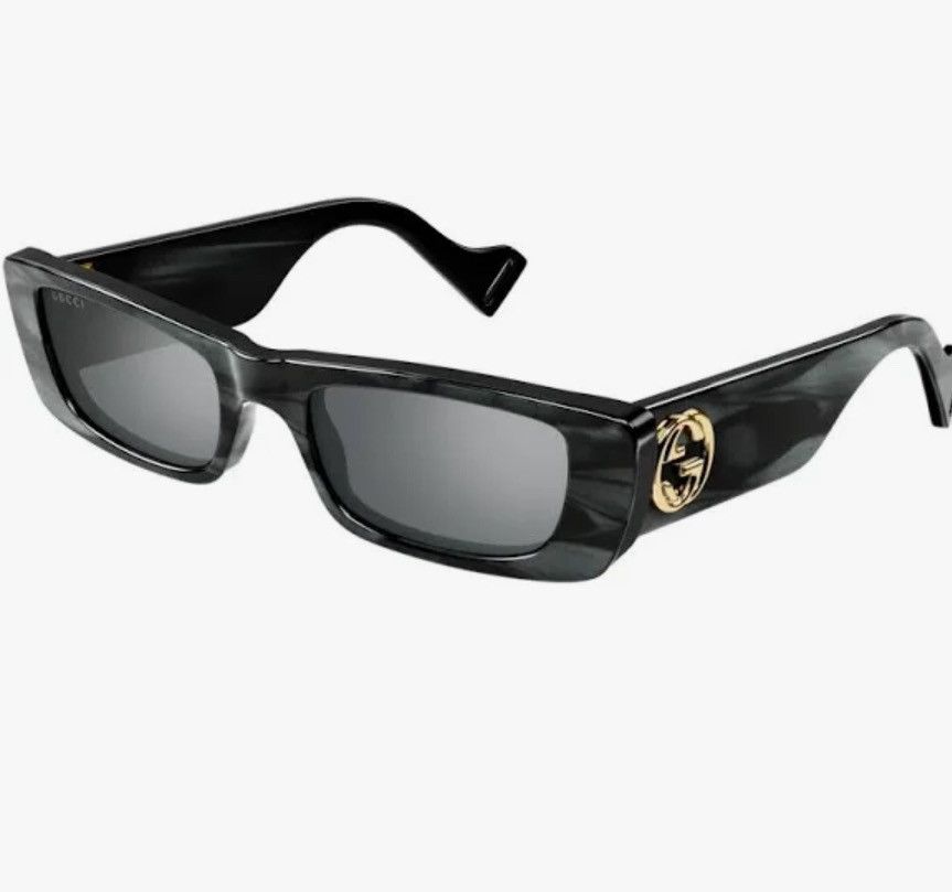 Gucci Gucci Rectangle Sunglasses GG0516S-013 Size ONE SIZE - 1 Thumbnail