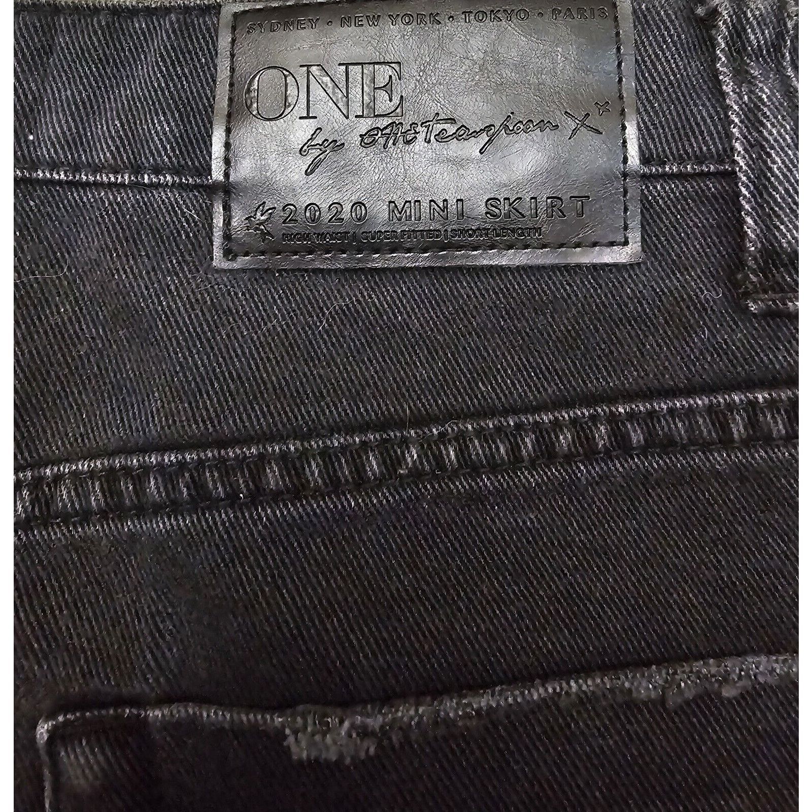 One Teaspoon ONE x One Teaspoon Size 26 2020 Mini Skirt High Waist Short Size 26" / US 2 / IT 38 - 5 Thumbnail