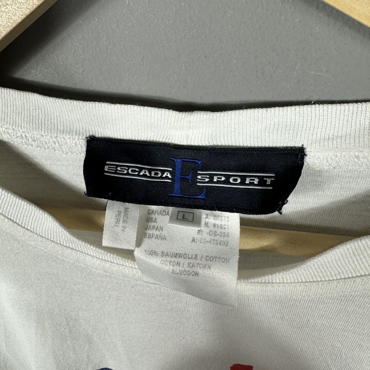 Escada × Escada Sport × Vintage Vintage 90s Escada Sport T-shirt Size US L / EU 52-54 / 3 - 5 Thumbnail