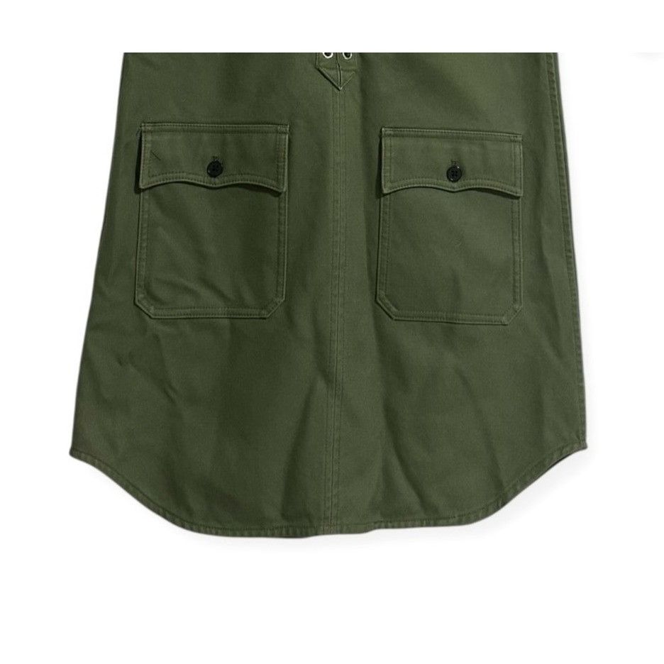 Zadig & Voltaire Zadig & Voltaire Record Brodé Tigre Shirt Dress in khaki/arm Size XS / US 0-2 / IT 36-38 - 7 Thumbnail