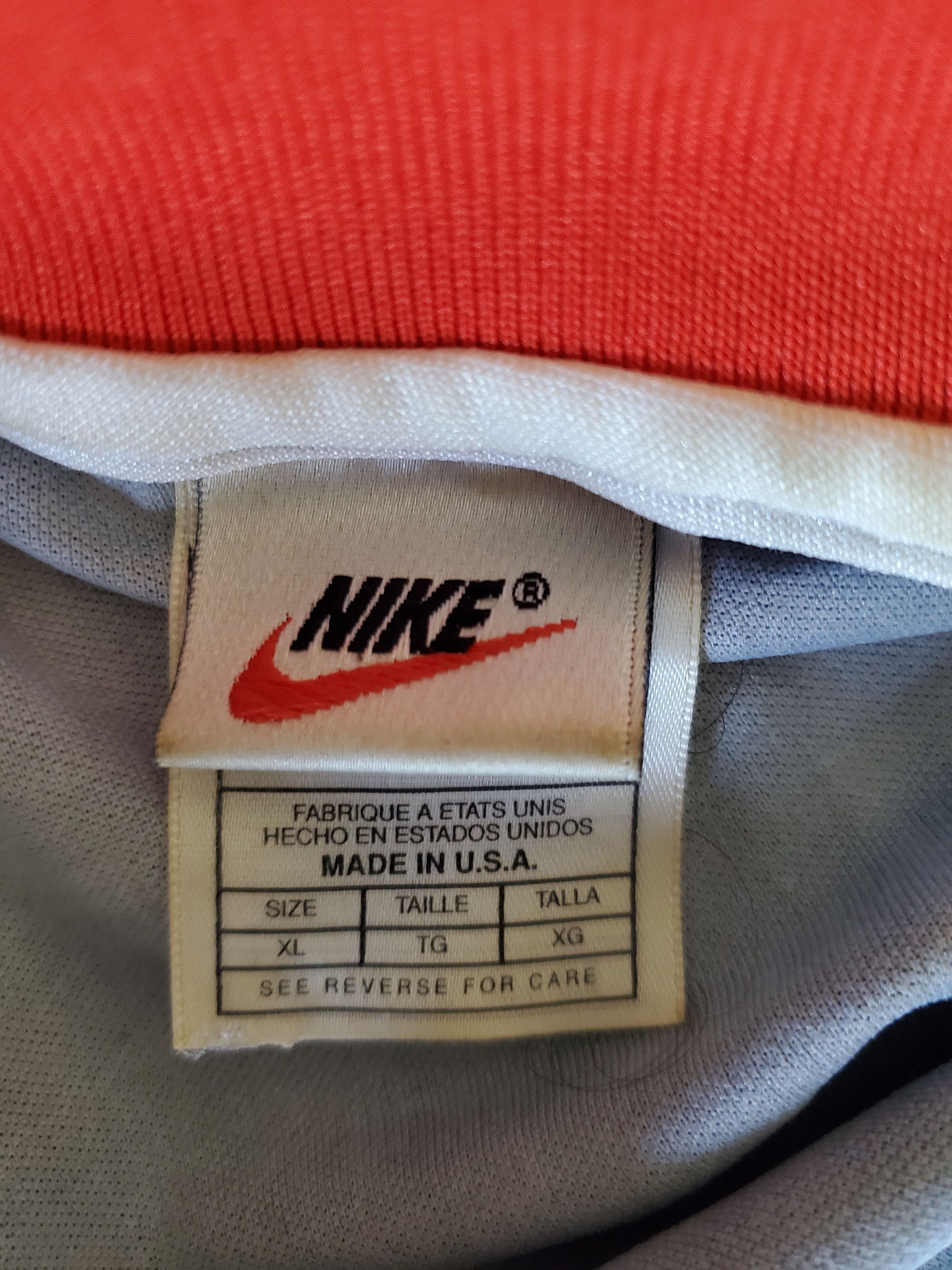 Nike LA Galaxy 1996 Original Nike MLS Home Jersey Size US XL / EU 56 / 4 - 4 Thumbnail