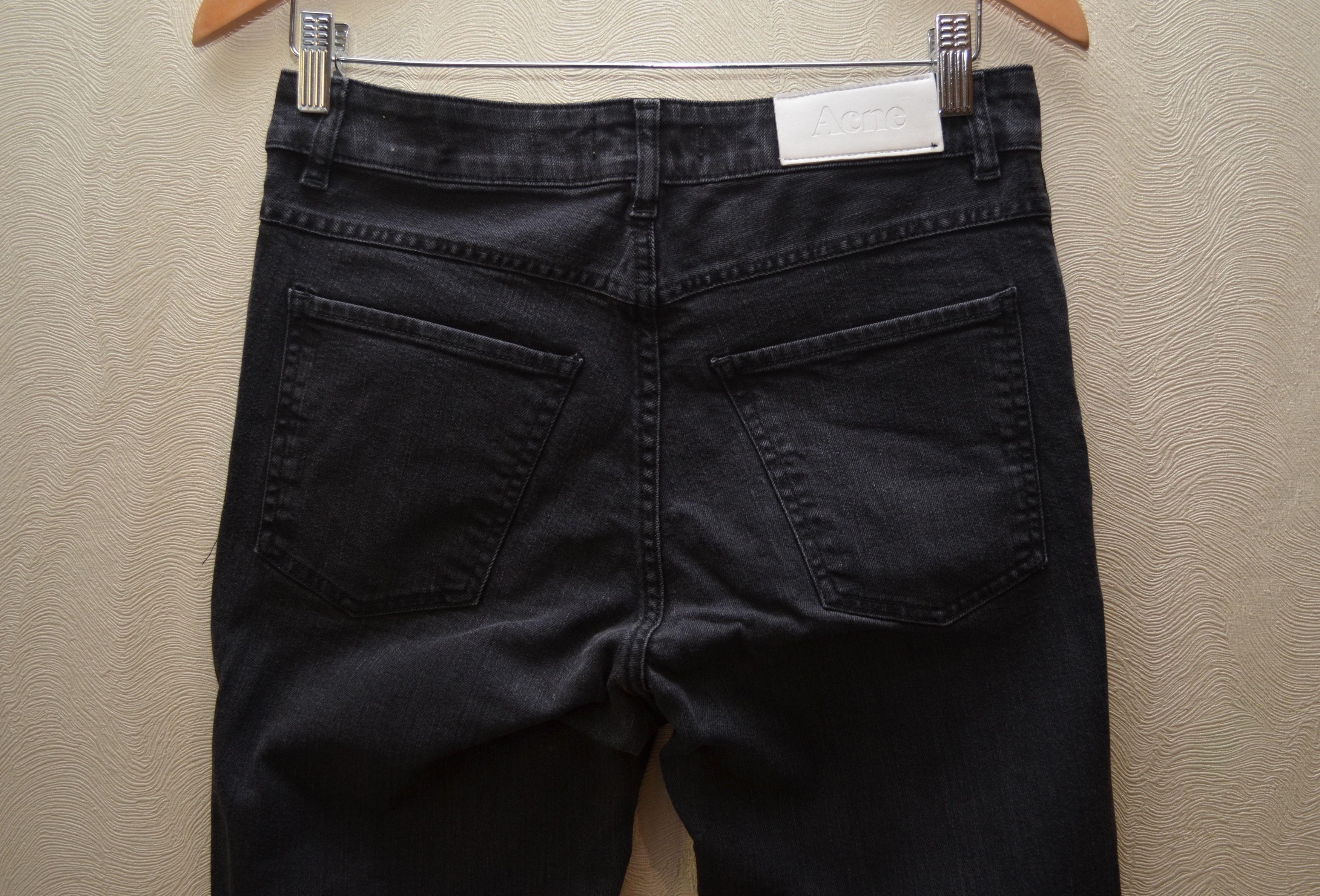 Acne Studios Acne Studios Needle Wet Cash Black Denim Jeans Size W30 L32 Size US 30 / EU 46 - 7 Thumbnail