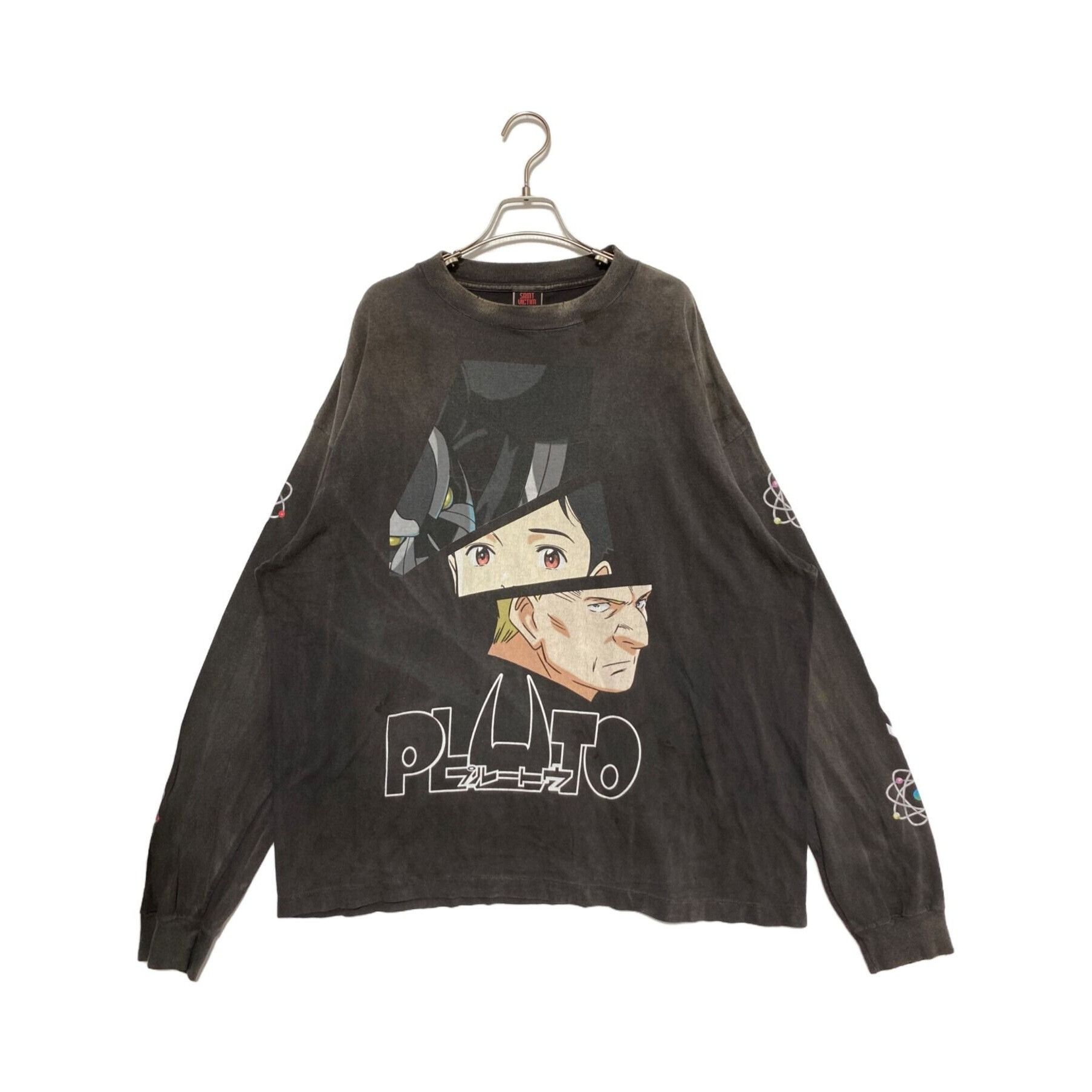 SAINT MICHAEL/LS TEE/GAMESHIRT/BLACK Saint Michael Saint Michael