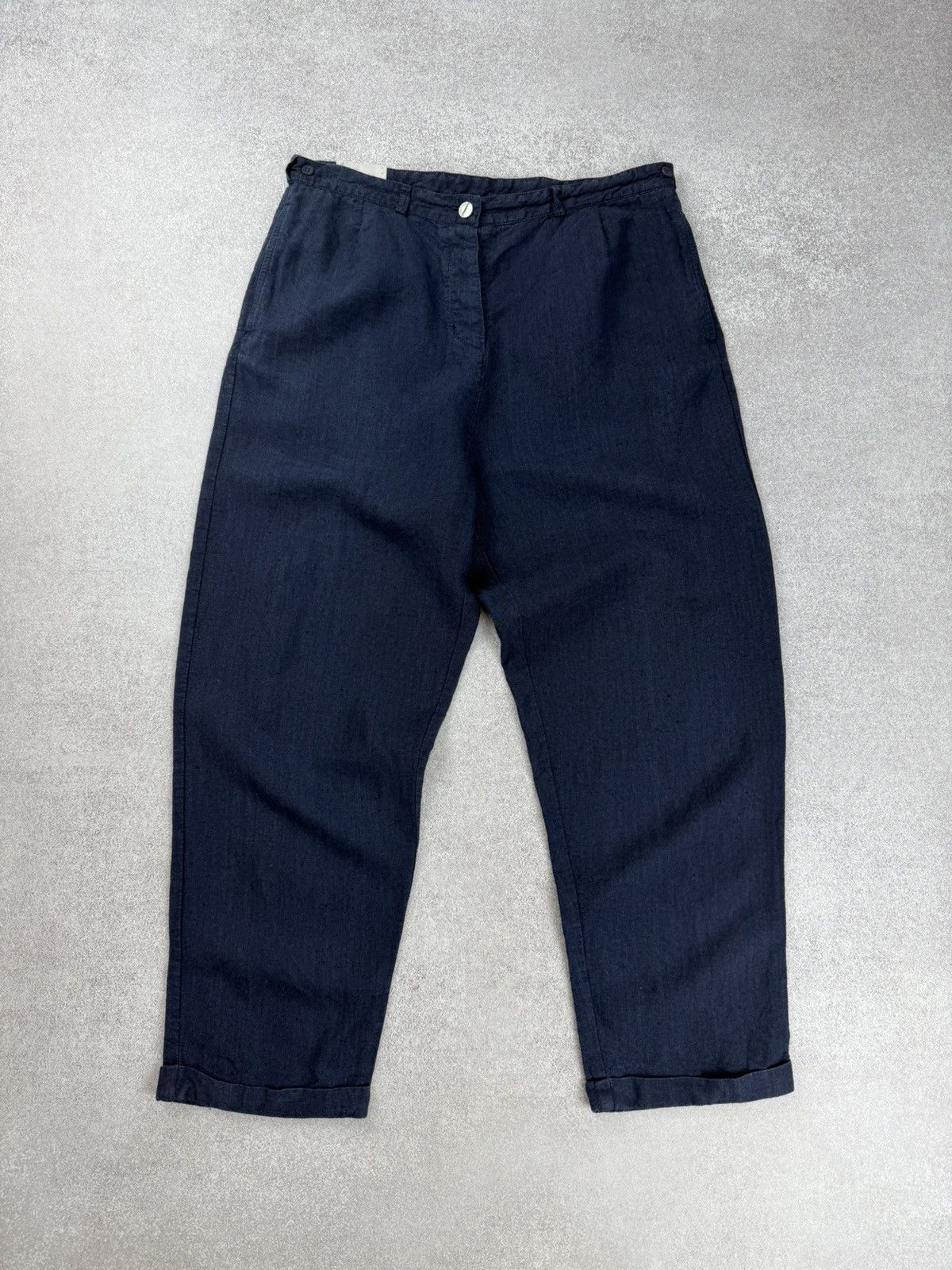 Freitag Freitag E155 Female Linen Trouser Pants Size S Size 26" / US 2 / IT 38 - 1 Thumbnail