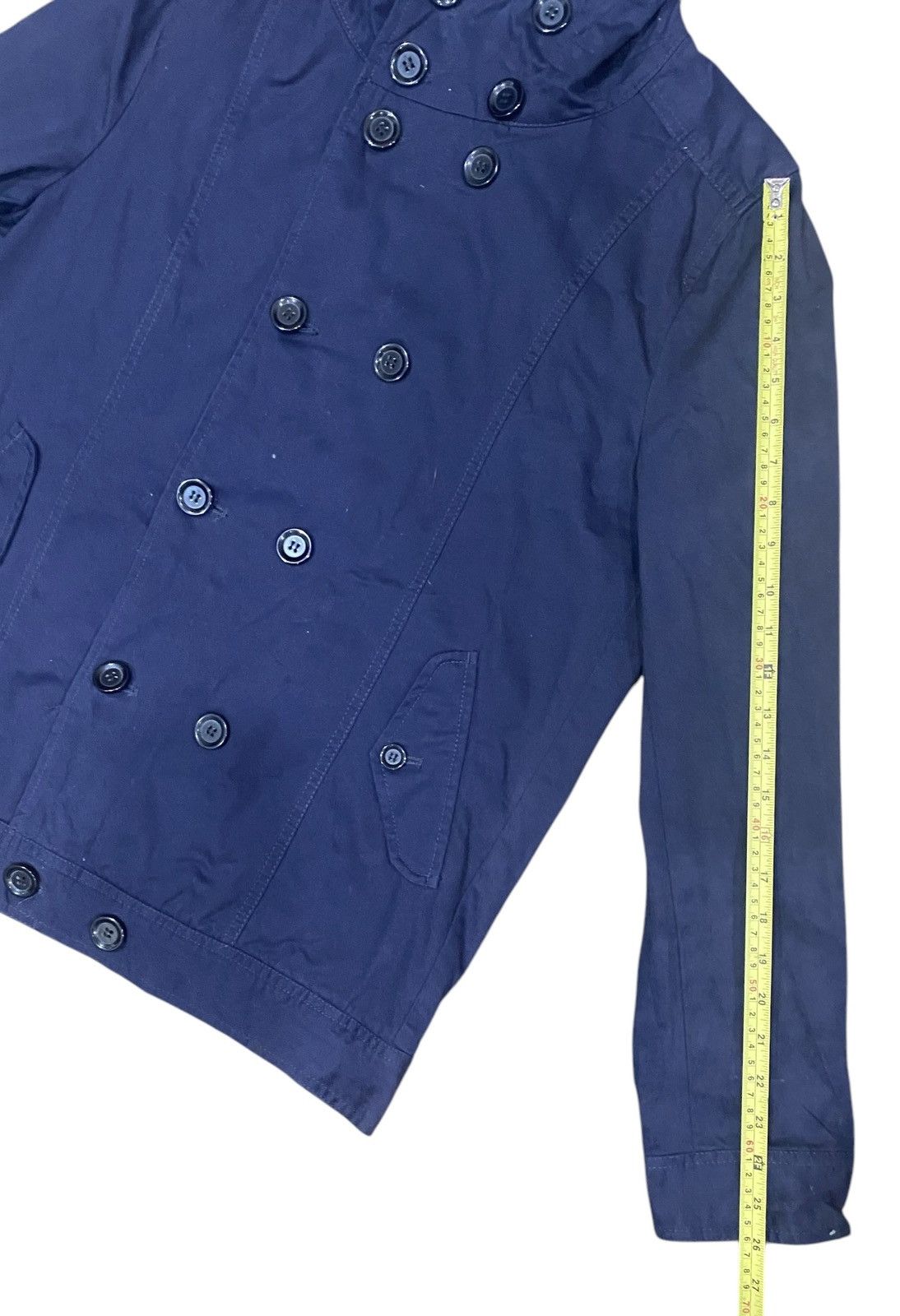 20471120 LOUIS CHARLON Double Breasted Zipper Hoodie Jacket Size US XL / EU 56 / 4 - 14 Thumbnail