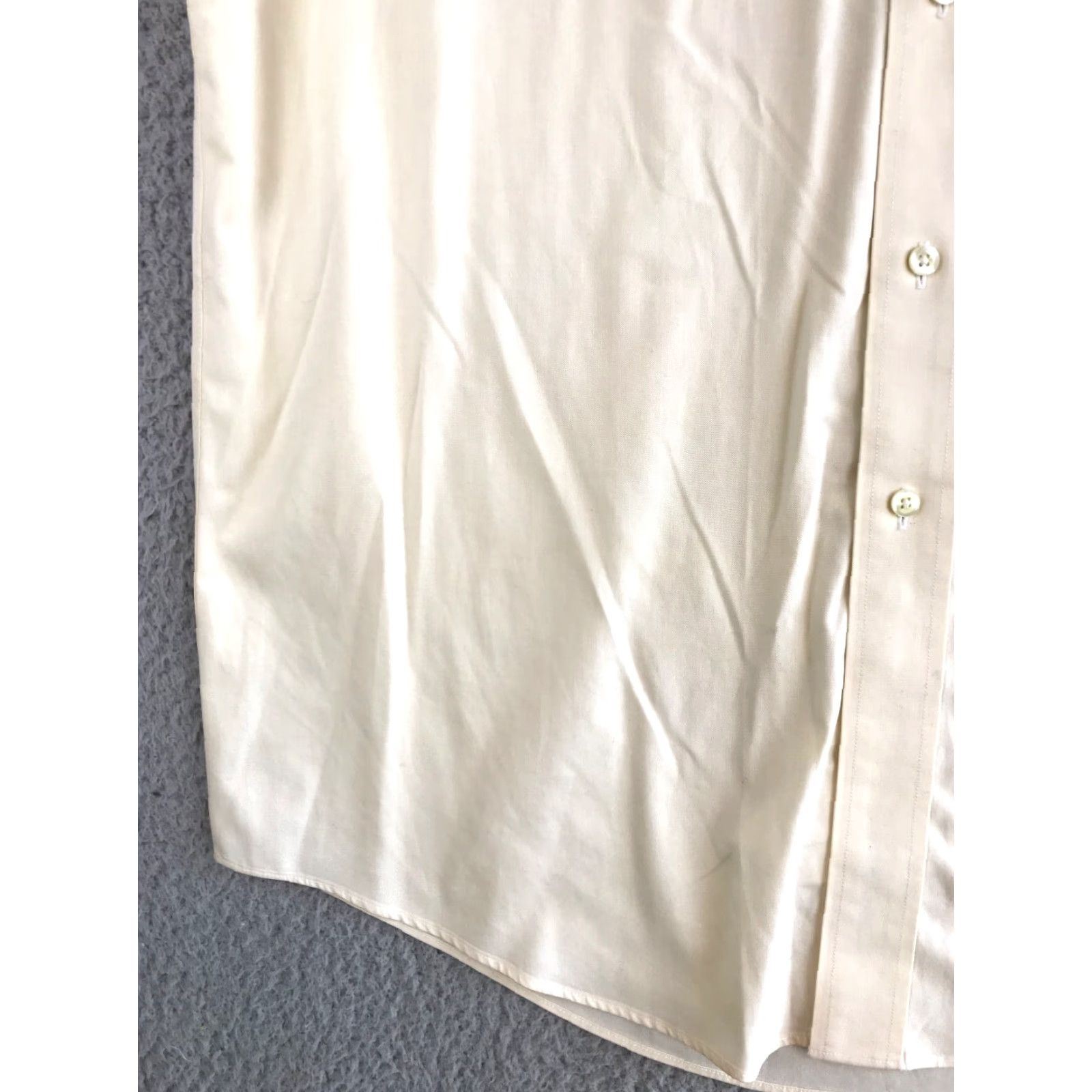 Brooks Brothers Brooks Brothers Shirt Mens 15.5 2/3 Pale Yellow Button-Down Long Sleeve Business Shirt Size US L / EU 52-54 / 3 - 7 Thumbnail