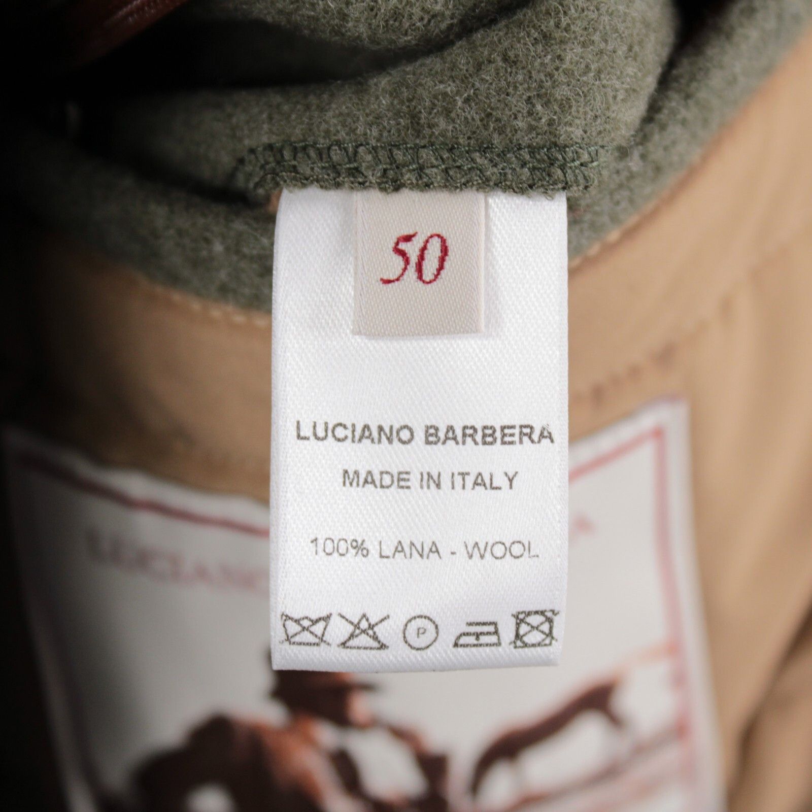 Luciano Barbera Luciano Barbera Jacket Size M US In Green Wool Size US M / EU 48-50 / 2 - 8 Thumbnail