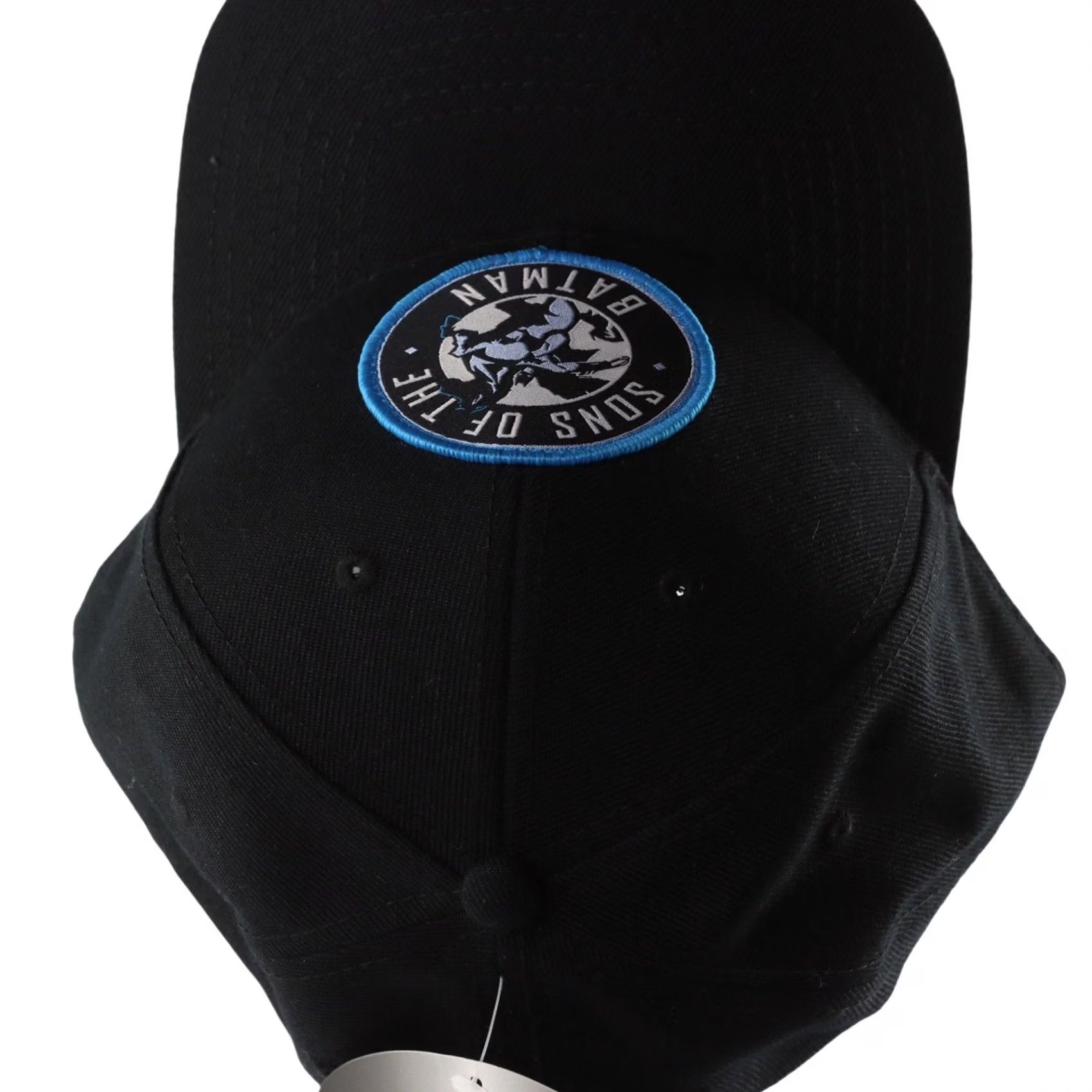 Vintage Batman Snapback Hat - Black - Heroes and Villains - Sons of the Batman - Adjustable - Men Size ONE SIZE - 7 Thumbnail