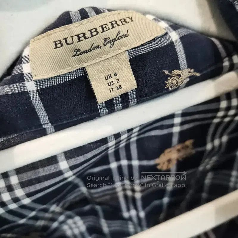 Burberry Burberry M-Size Multi-Color Long Sleeve Dress. Size M / US 6-8 / IT 42-44 - 4 Thumbnail