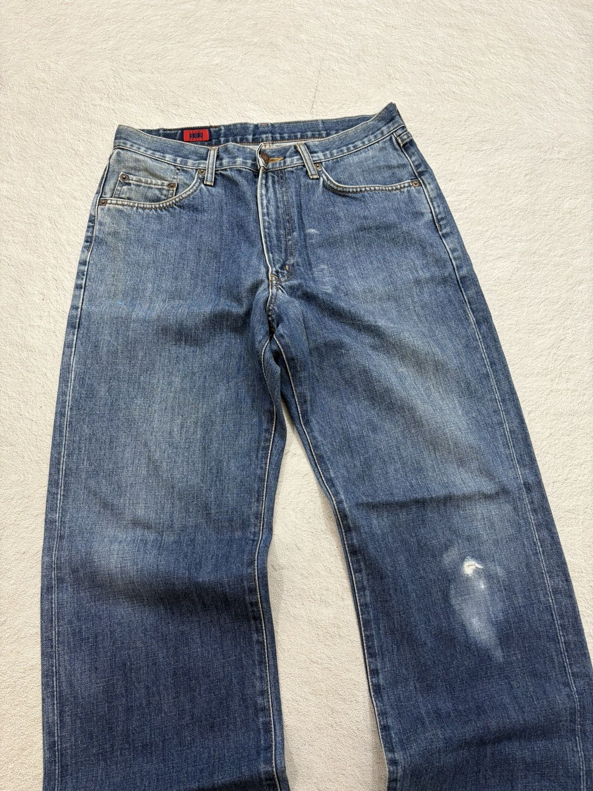 Kapital 2000s Edwin wash disterssed denim y2k style Size US 32 / EU 48 - 2 Thumbnail