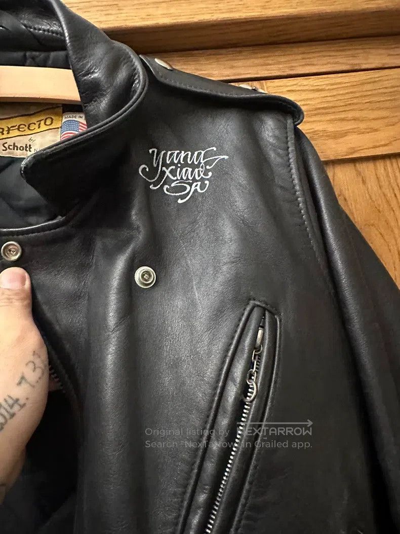 Schott Schott Leather coat Size US XS / EU 42 / 0 - 3 Thumbnail