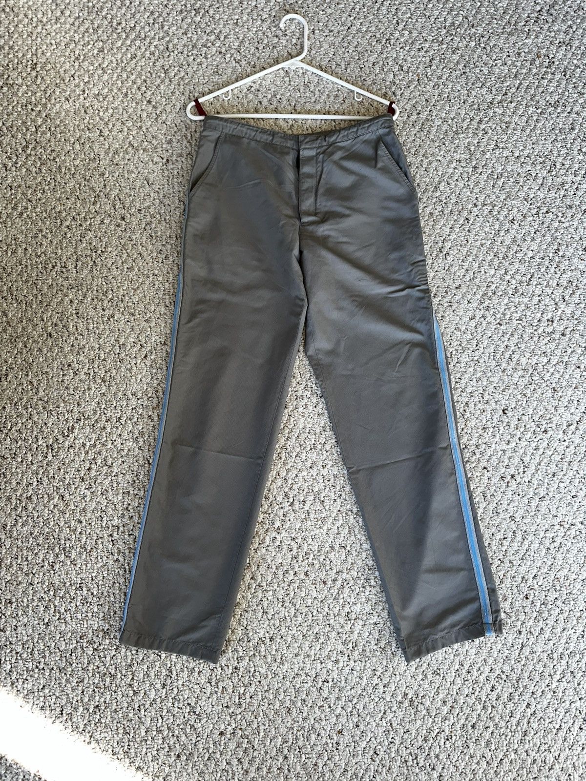 Image of Vintage Prada Trouser in Grey, Men's (Size 30)