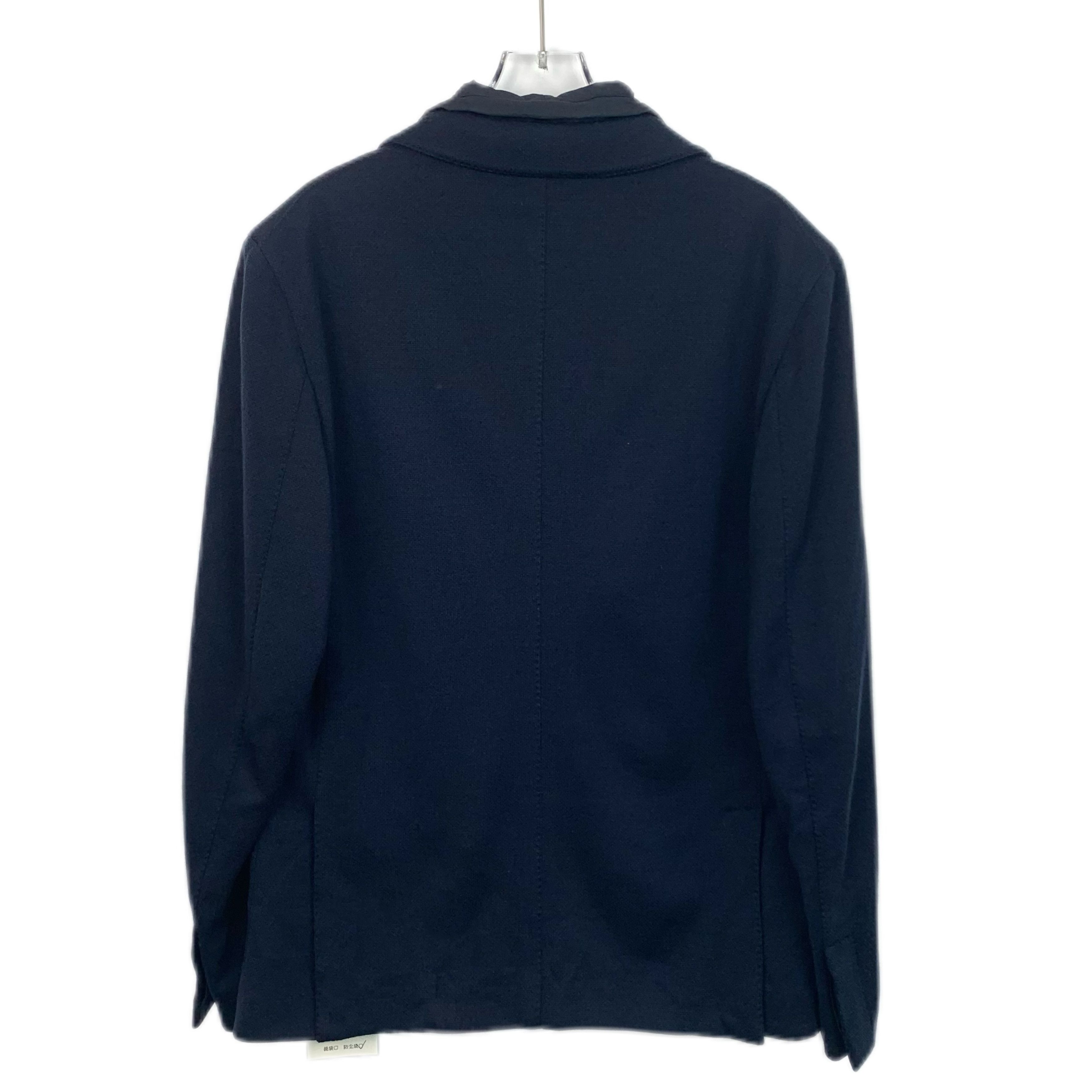 Ermenegildo Zegna Zegna Navy Wool Knit Blazer (Size L) Size 50L - 6 Thumbnail