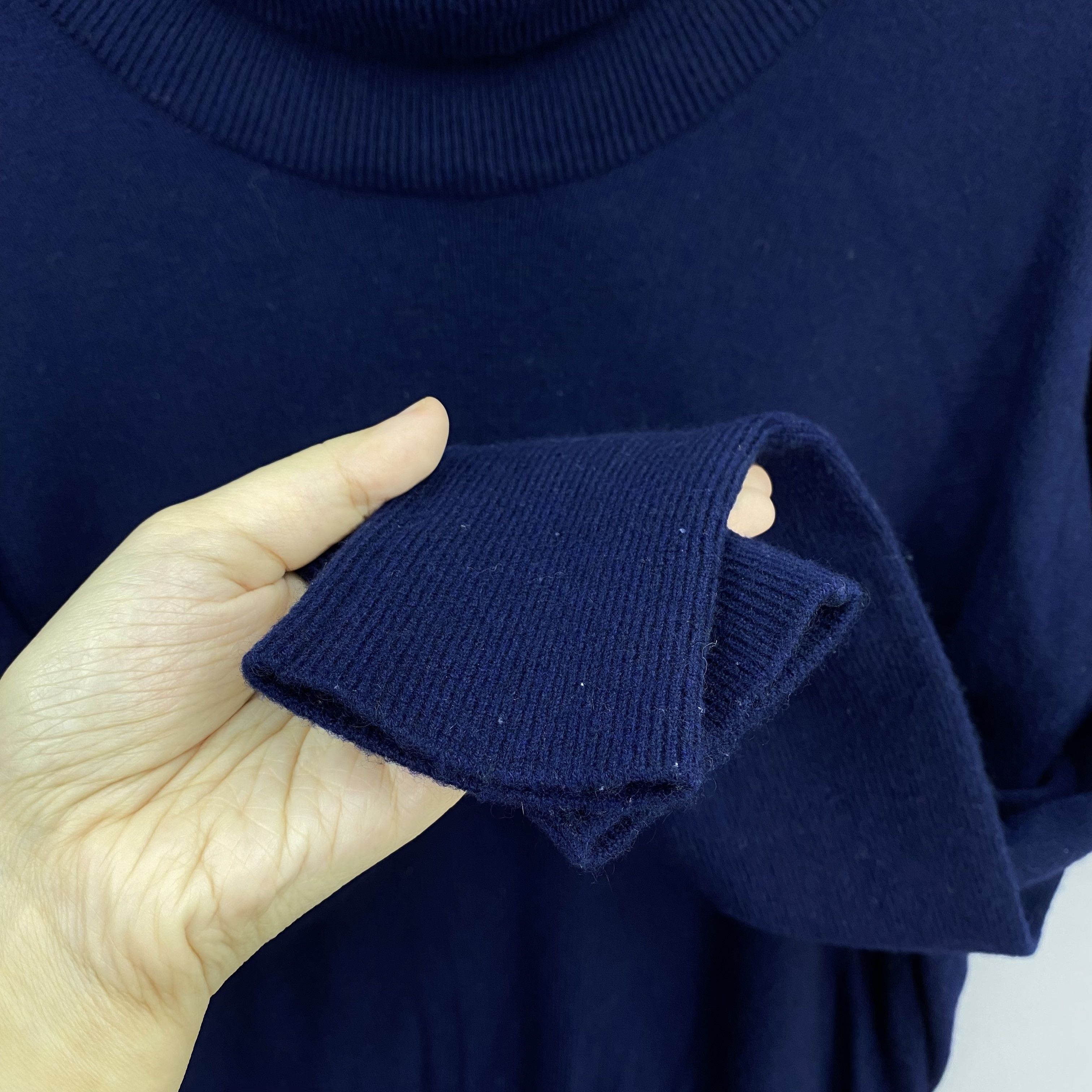 Pierre Balmain Vintage Piere Balmain Turtleneck Sweater Knit Wool Jumper Size S / US 4 / IT 40 - 3 Thumbnail