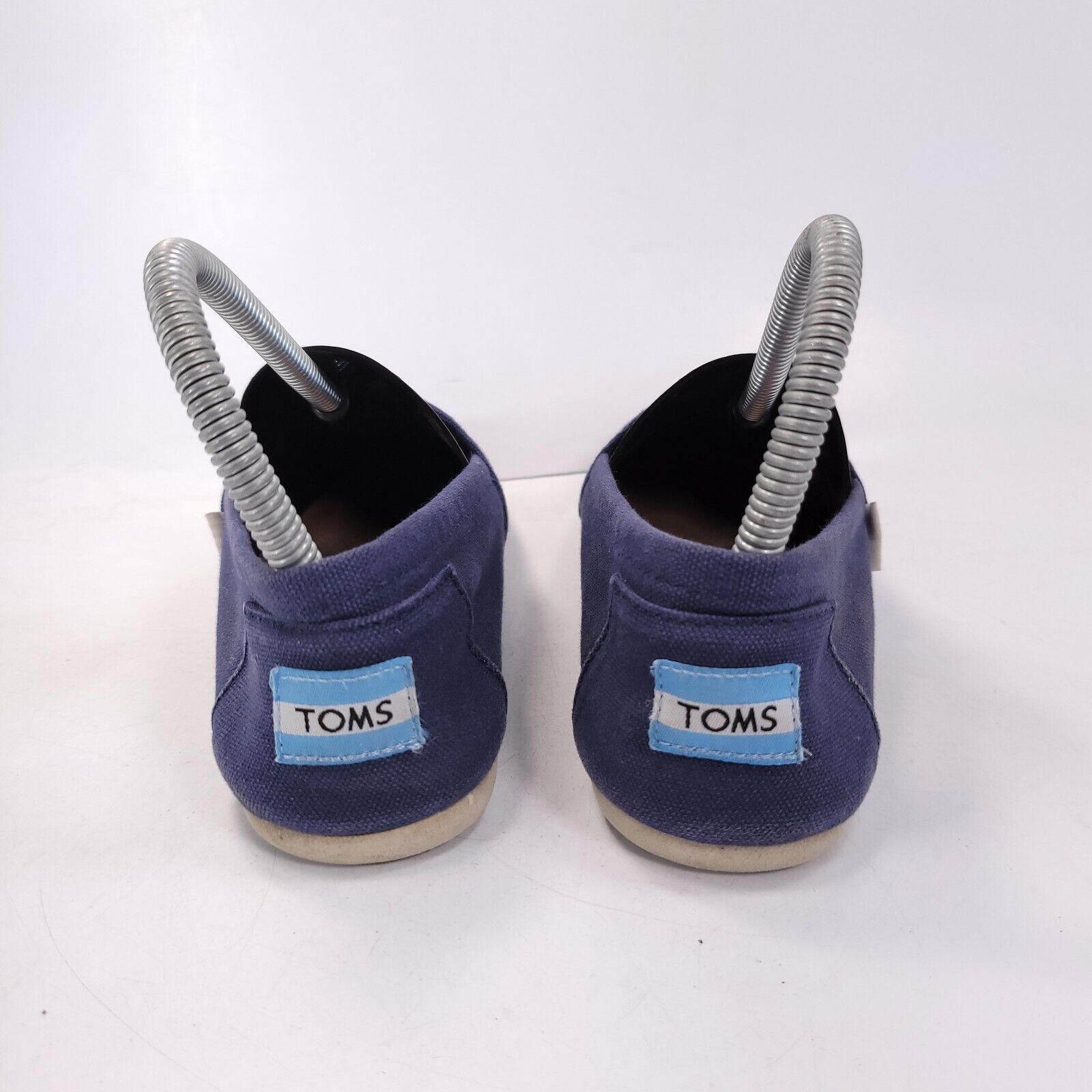 Toms Toms Casual Round Toe Ballet Flat Womens Size 7 Blue White Size US 7 / IT 37 - 3 Thumbnail