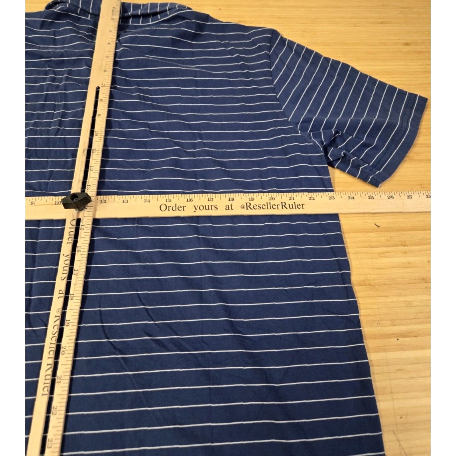 Peter Millar Peter Millar Seaside Polo Shirt Men's XL Blue Striped Polo Shirt Casual Golf Rope Beach Size US XL / EU 56 / 4 - 6 Thumbnail