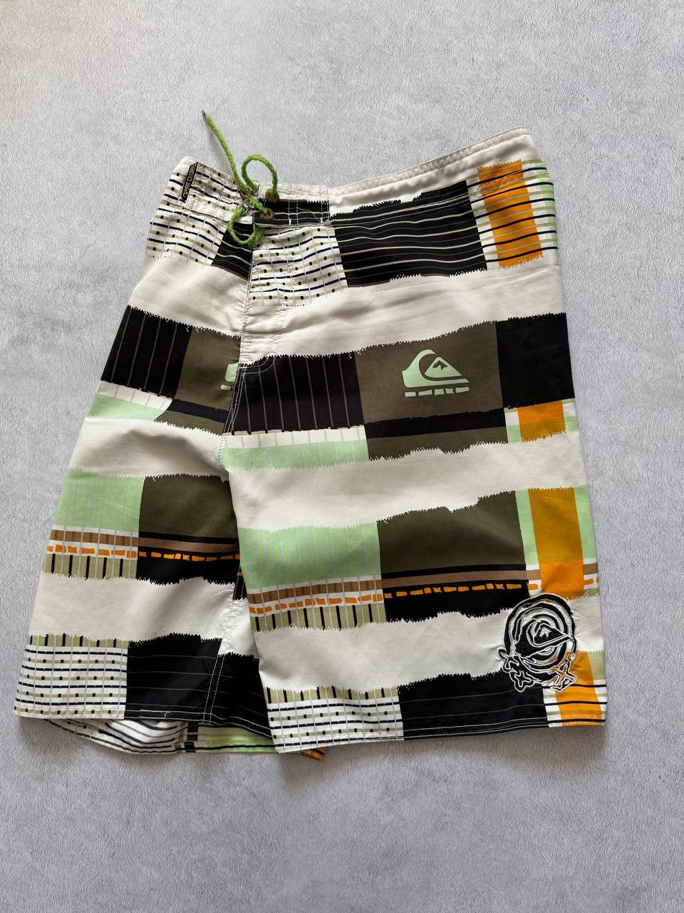 Quiksilver Y2K Quiksilver Surfwear Baggy Graphic Swim Board Surf Shorts Size US 36 / EU 52 - 3 Thumbnail