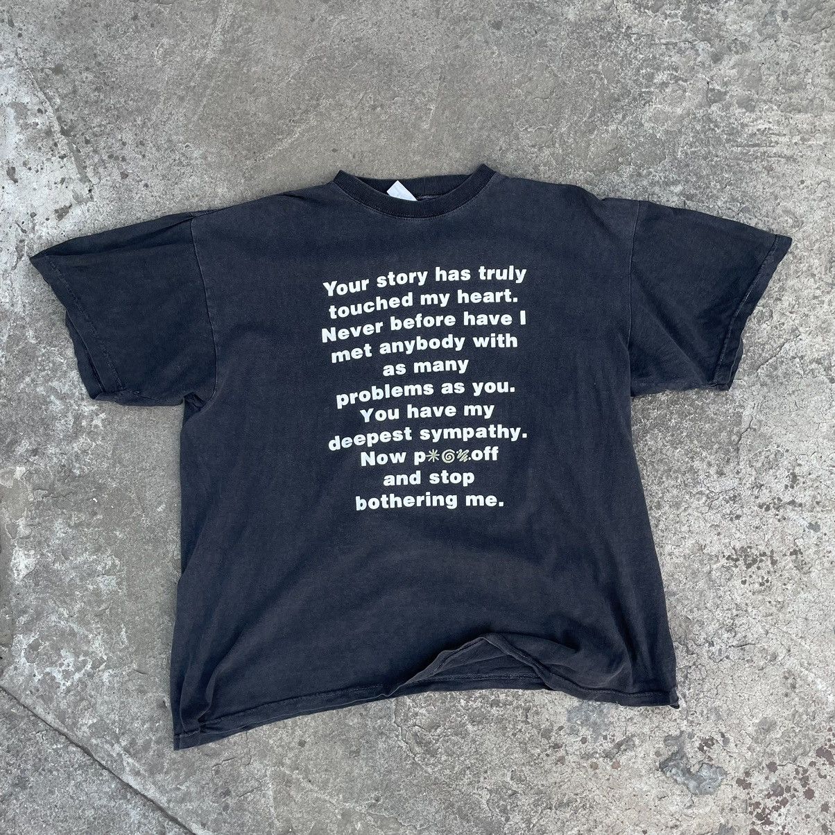 Vintage Vintage T-shirts Joke Y2K 90s Style USA Size US L / EU 52-54 / 3 - 1 Thumbnail