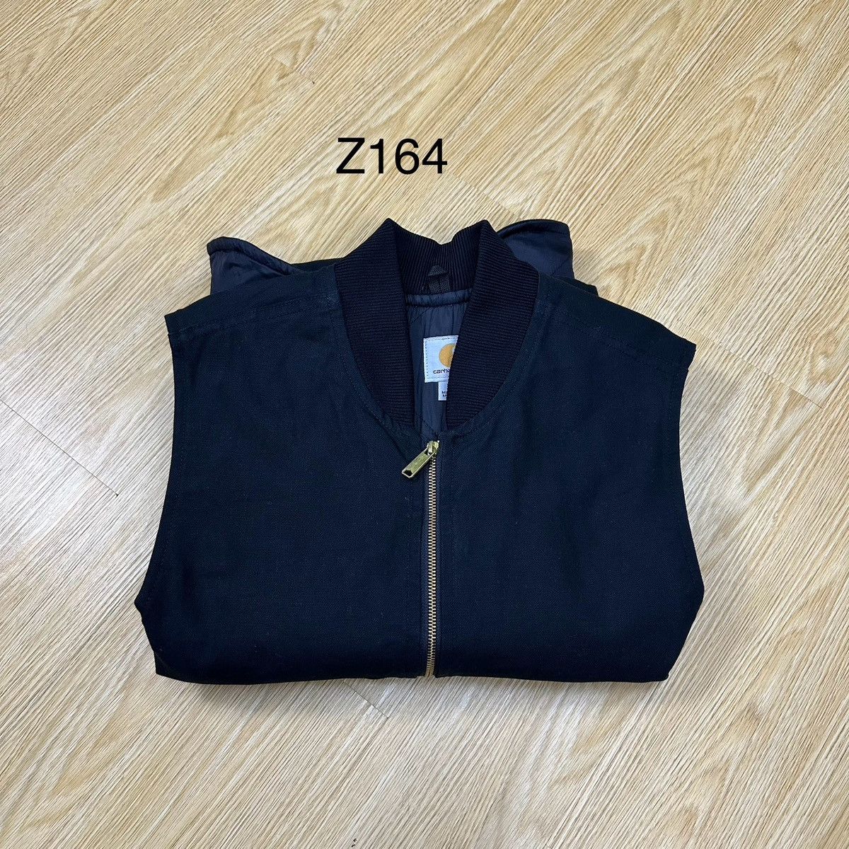 Carhartt Vintage Carhartt Canvas Black Vest Z164 Size US XL / EU 56 / 4 - 10 Thumbnail