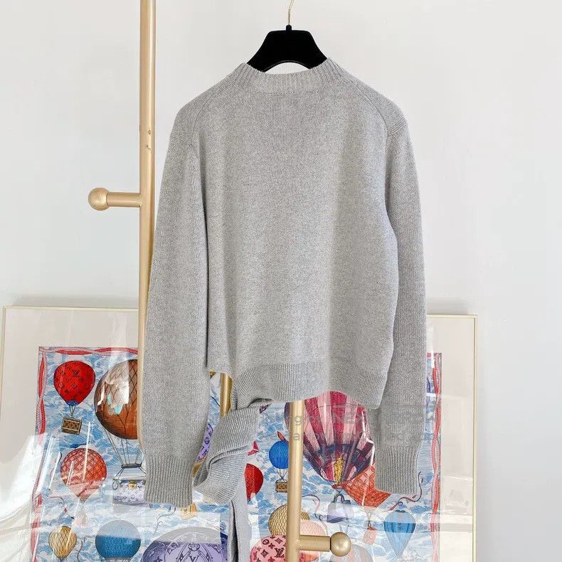 Fendi Fendi Grey Knit Top Size XS / US 0-2 / IT 36-38 - 4 Thumbnail