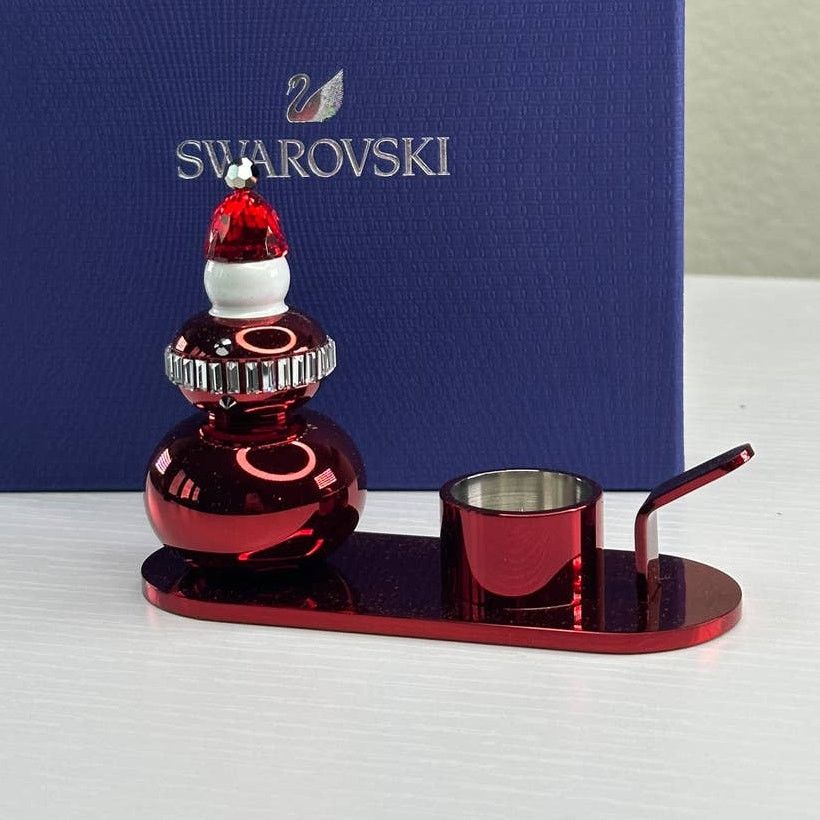 Swarovski Swarovski Holiday Cheers Candle Holder Santa Claus Size ONE SIZE - 1 Thumbnail