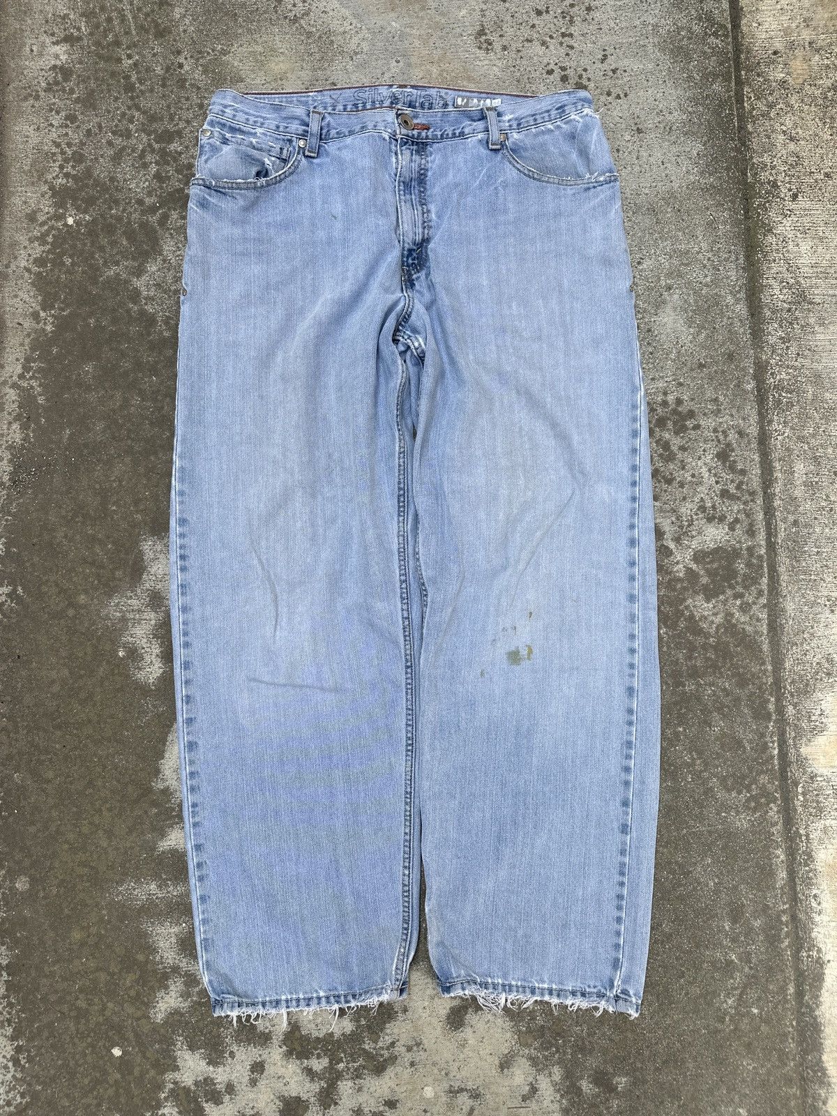 JNCO × Southpole × Vintage Vintage 90s Baggy Blue WideLeg Silver Tab Jeans Jnco Size US 36 / EU 52 - 1 Thumbnail