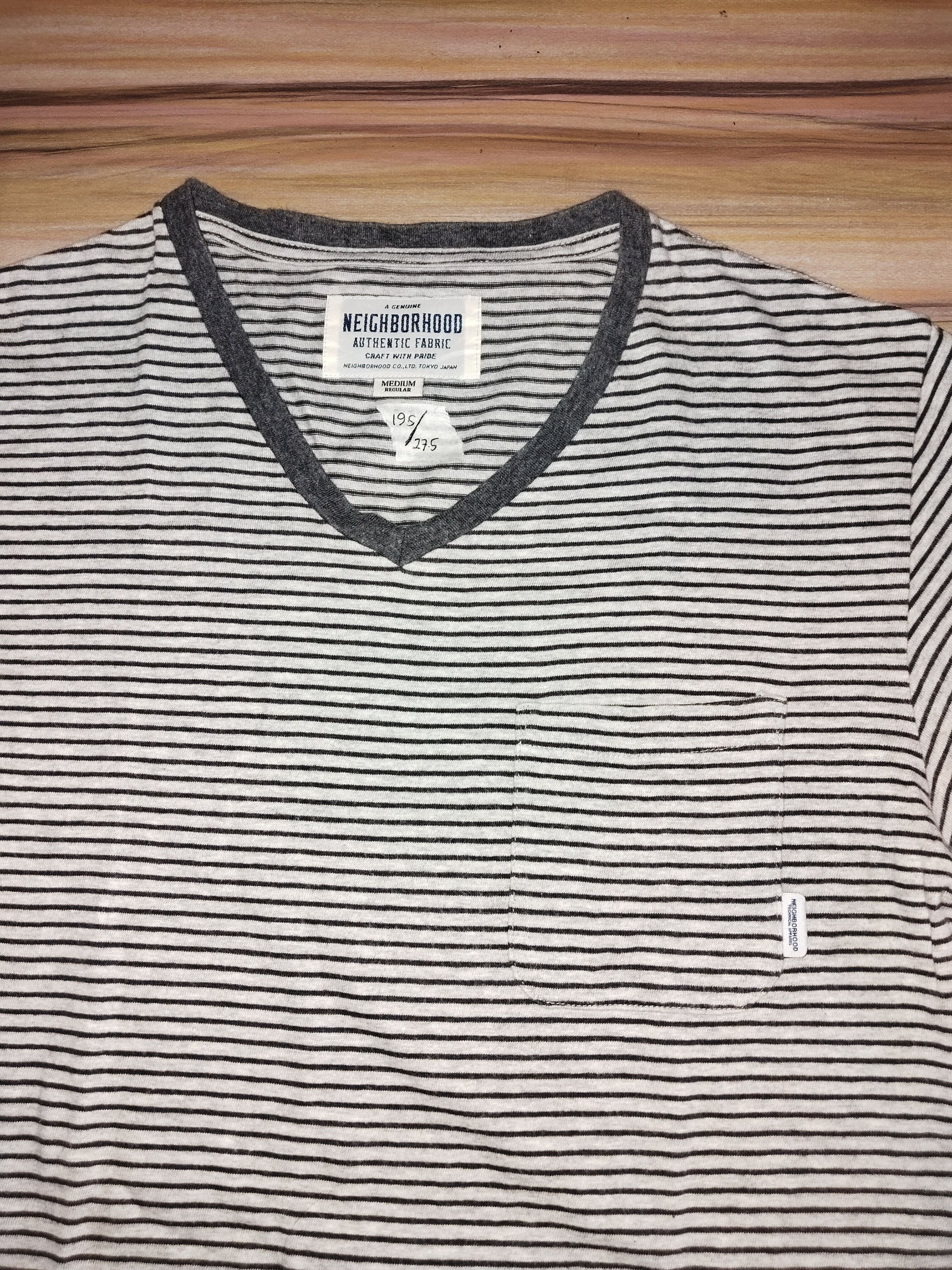 Neighborhood NEIGHBORHOOD Stripes Single Pocket Size US L / EU 52-54 / 3 - 2 Thumbnail
