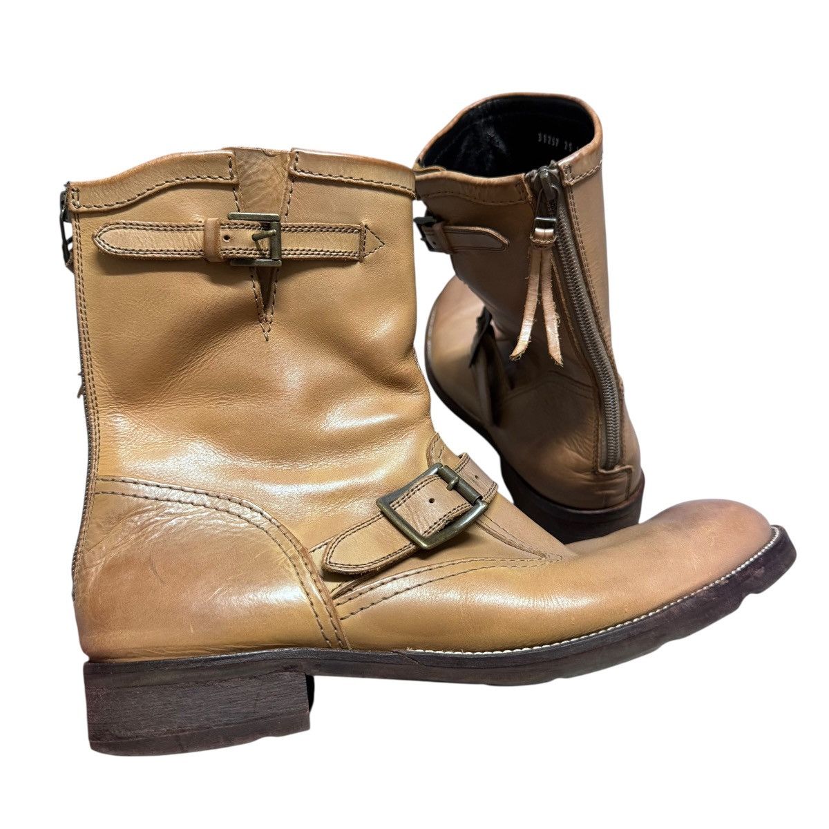 Katharine Hamnett London Katharine Hamnett London Back Zip Harness Boots Size US 9 / EU 42 - 1 Thumbnail