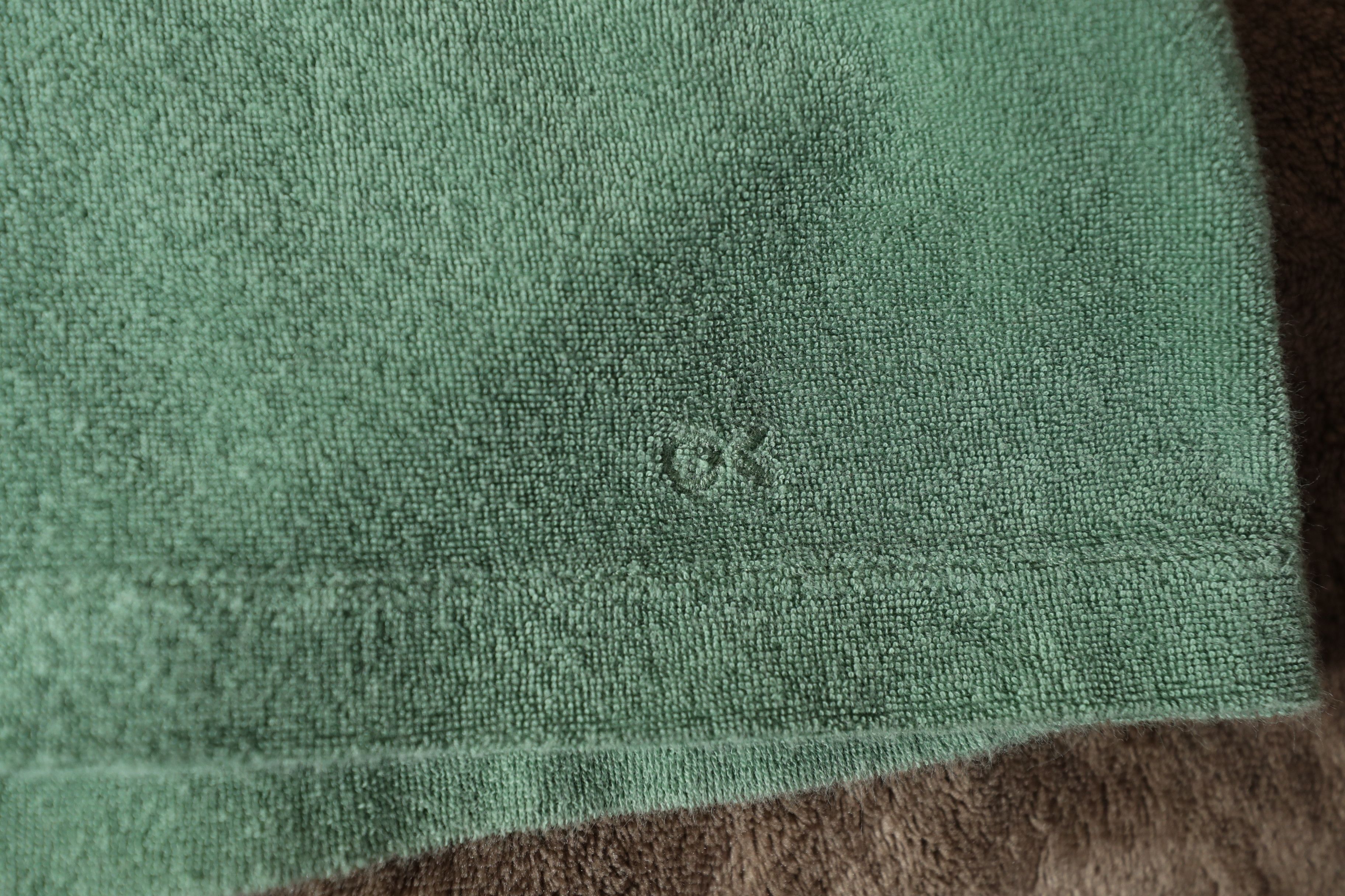 Outerknown Outerknown Hightide Green Terry Cloth Polo Shirt (L) Size US L / EU 52-54 / 3 - 5 Thumbnail