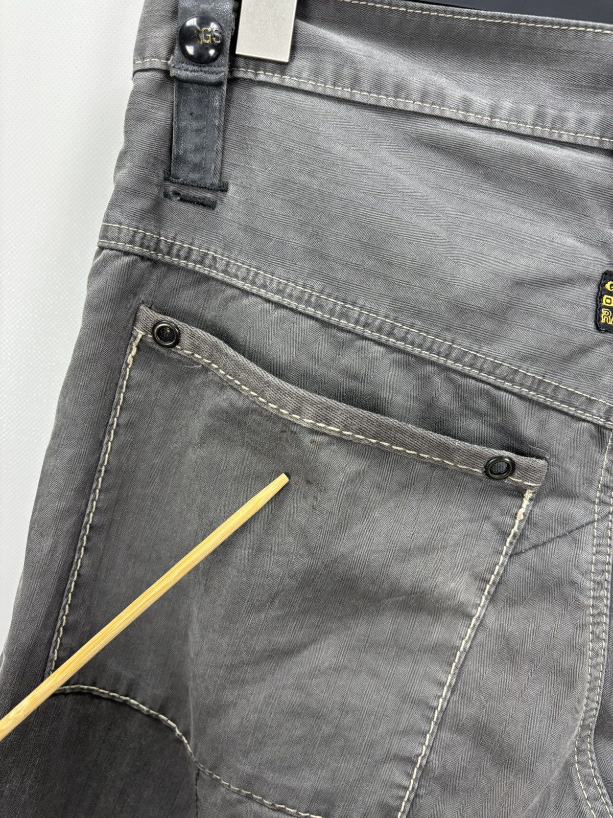 G-Star Mens pants Y2k G Star Raw Size 30 Color Gray Size US 30 / EU 46 - 10 Thumbnail