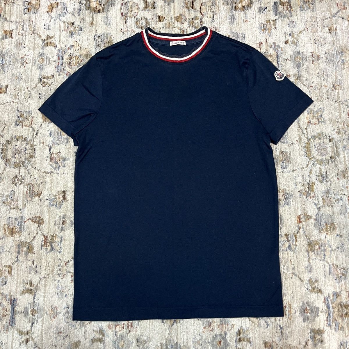 Moncler Moncler Maglia Small Logo Tshirt Size US S / EU 44-46 / 1 - 2 Thumbnail