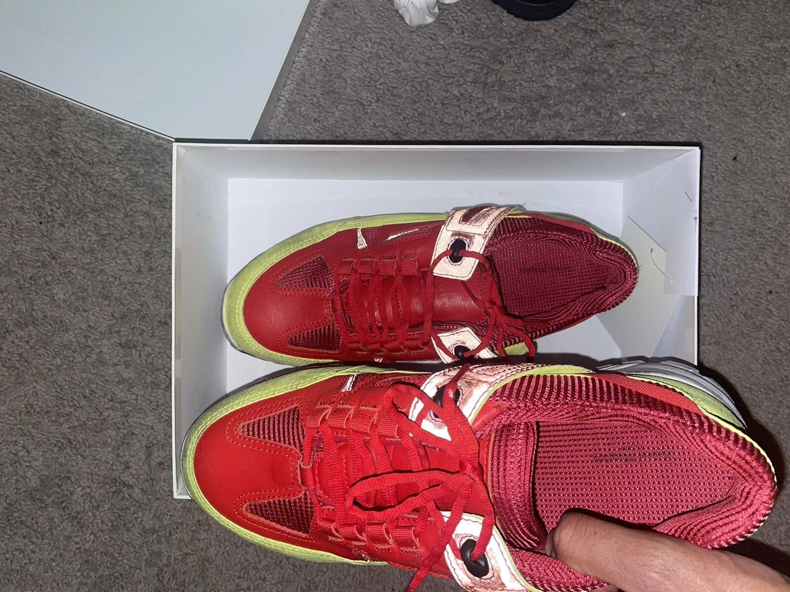 Maison Margiela Maison Margiela Security 13 46 Red Green Low Size US 13 / EU 46 - 4 Thumbnail