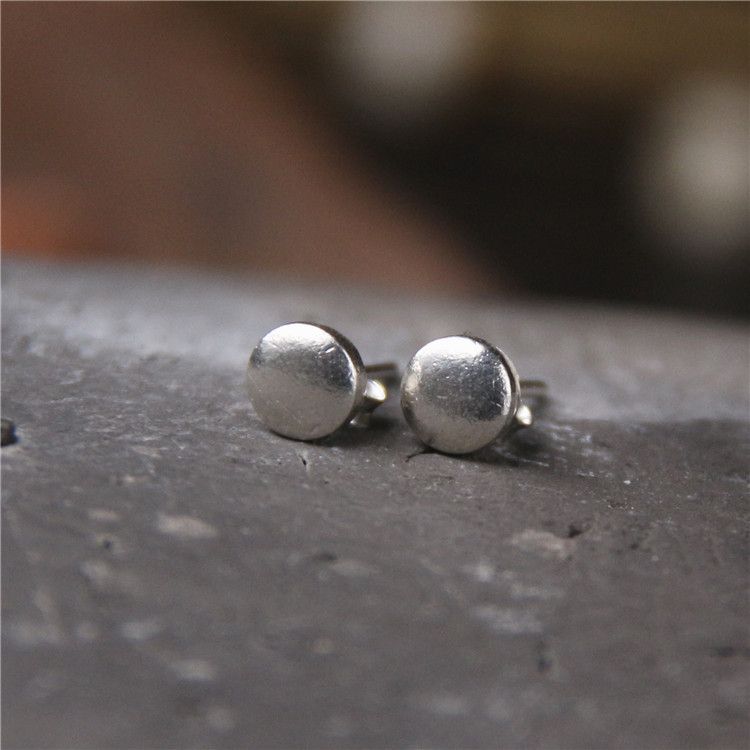 Jewelry Vibe Earrings One Pairs Chrome Jewelry Size ONE SIZE - 1 Thumbnail