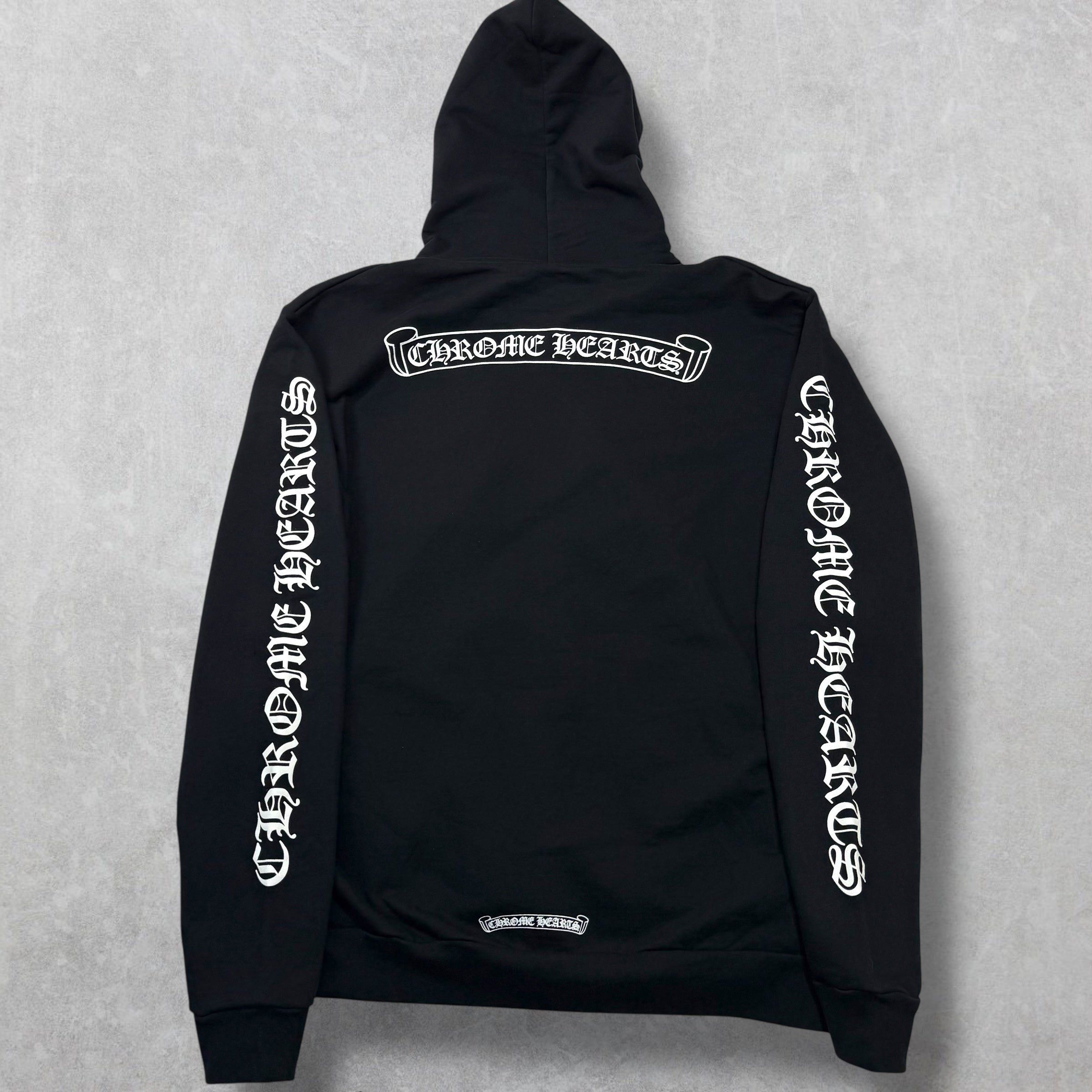 Chrome Hearts Chrome Hearts Scroll Logo Zip Hoodie L Size US L / EU 52-54 / 3 - 2 Thumbnail
