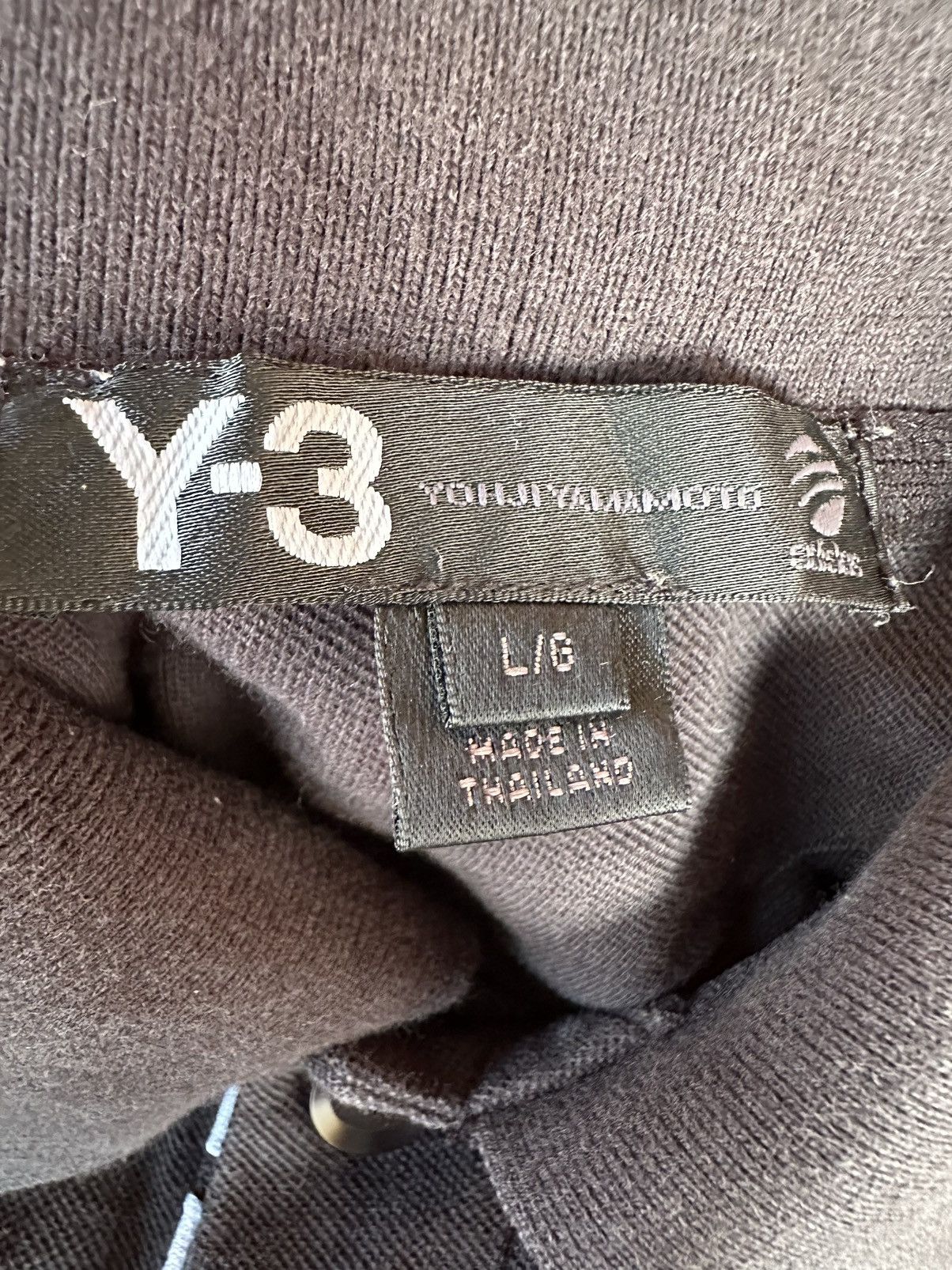 Adidas × Y's Y-3 Yohji Yamamoto Adidas Collar Tee Size US M / EU 48-50 / 2 - 5 Thumbnail