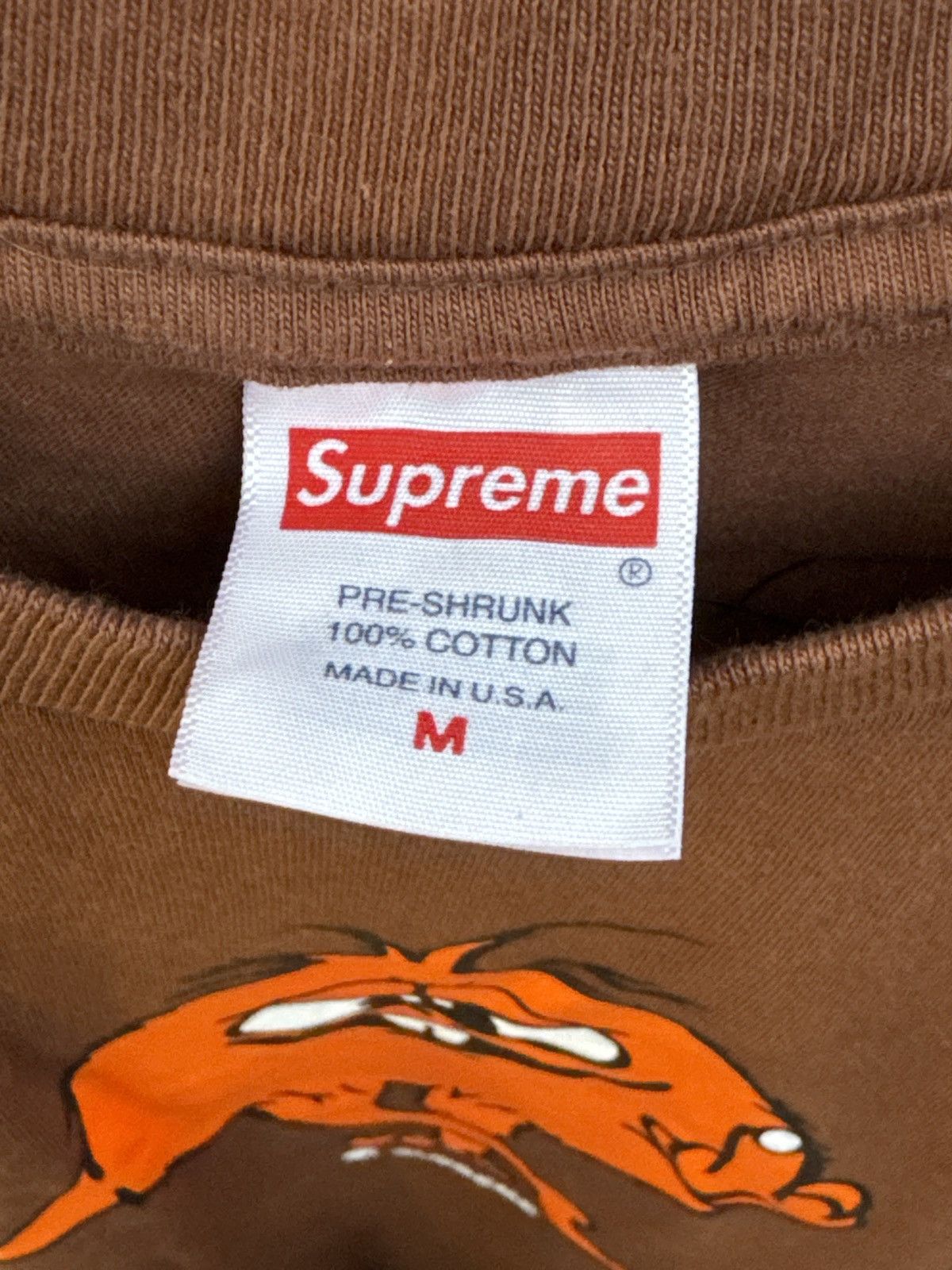 Supreme Size medium-Supreme Camacho tee brown Size US M / EU 48-50 / 2 - 2 Thumbnail